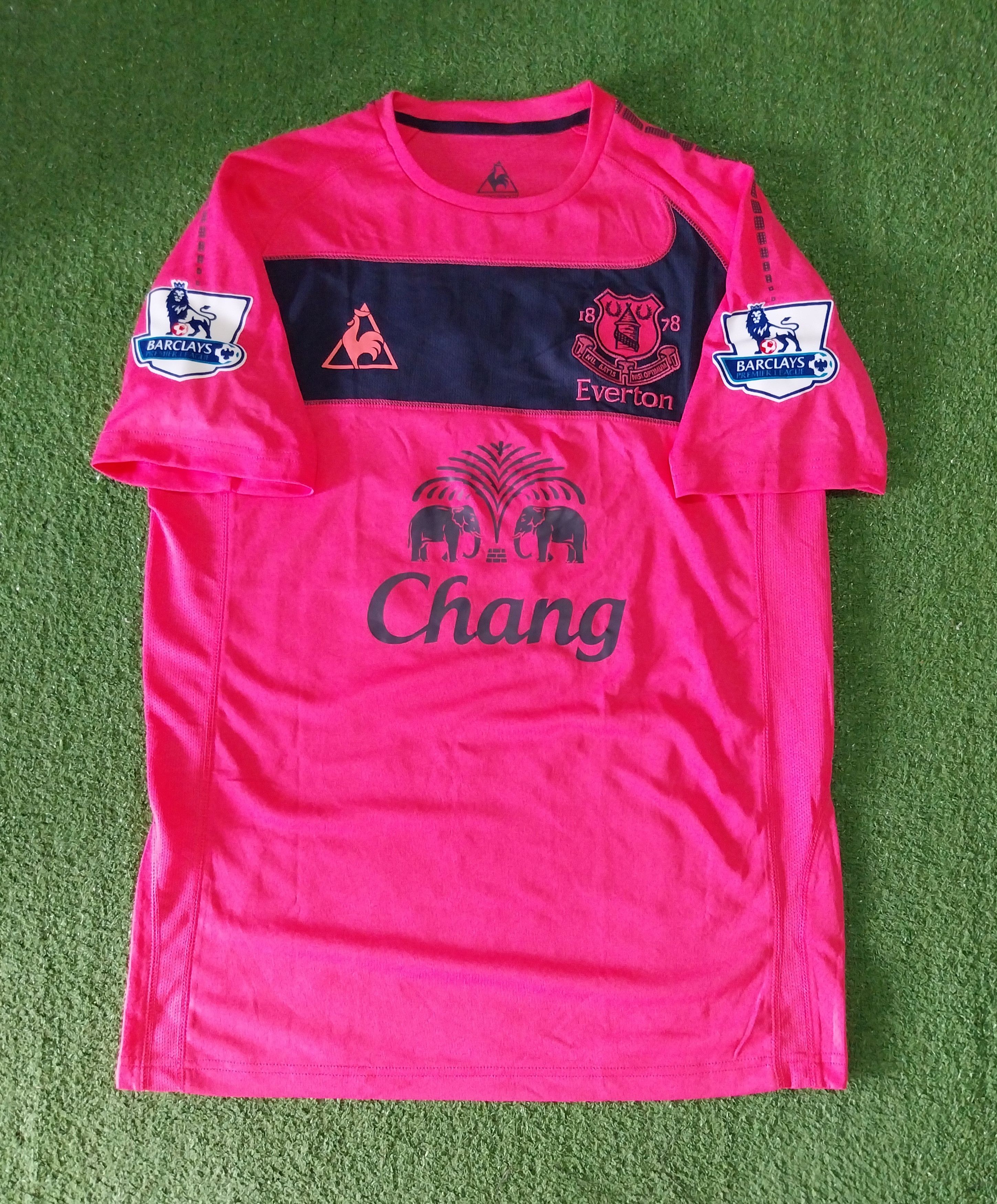 Everton away 2010/2011 arteta jersey football