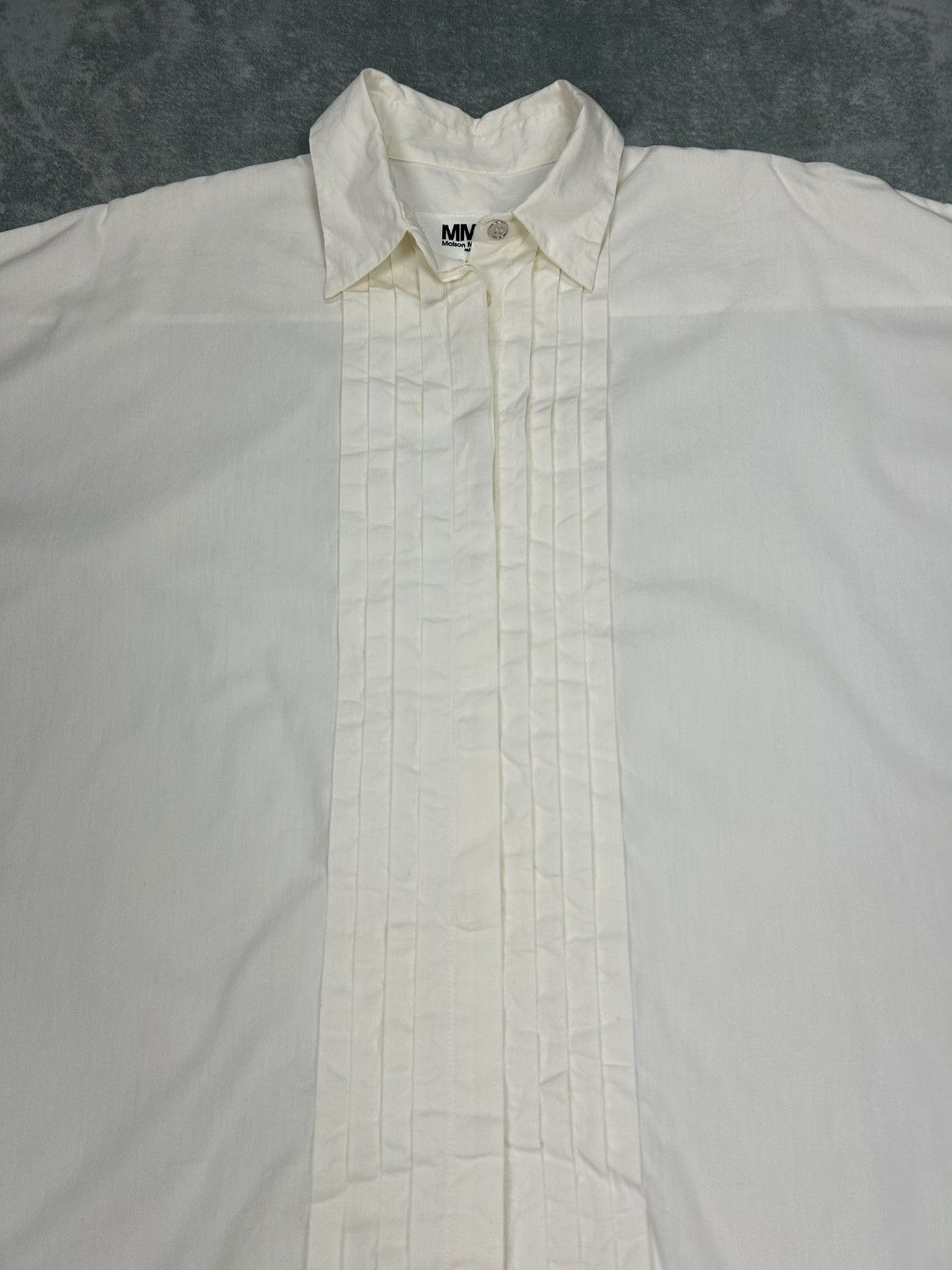 Maison Margiela Maison Margiela Boxy Shirt Button Up Size M / US 6-8 / IT 42-44 - 2 Thumbnail