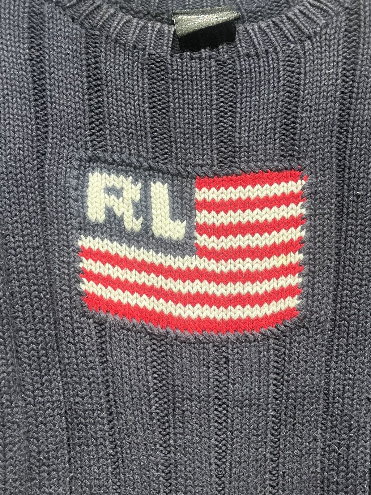 Polo Ralph Lauren Vintage Polo Ralph Lauren RL Flag Sweatshirt Size US S / EU 44-46 / 1 - 4 Thumbnail
