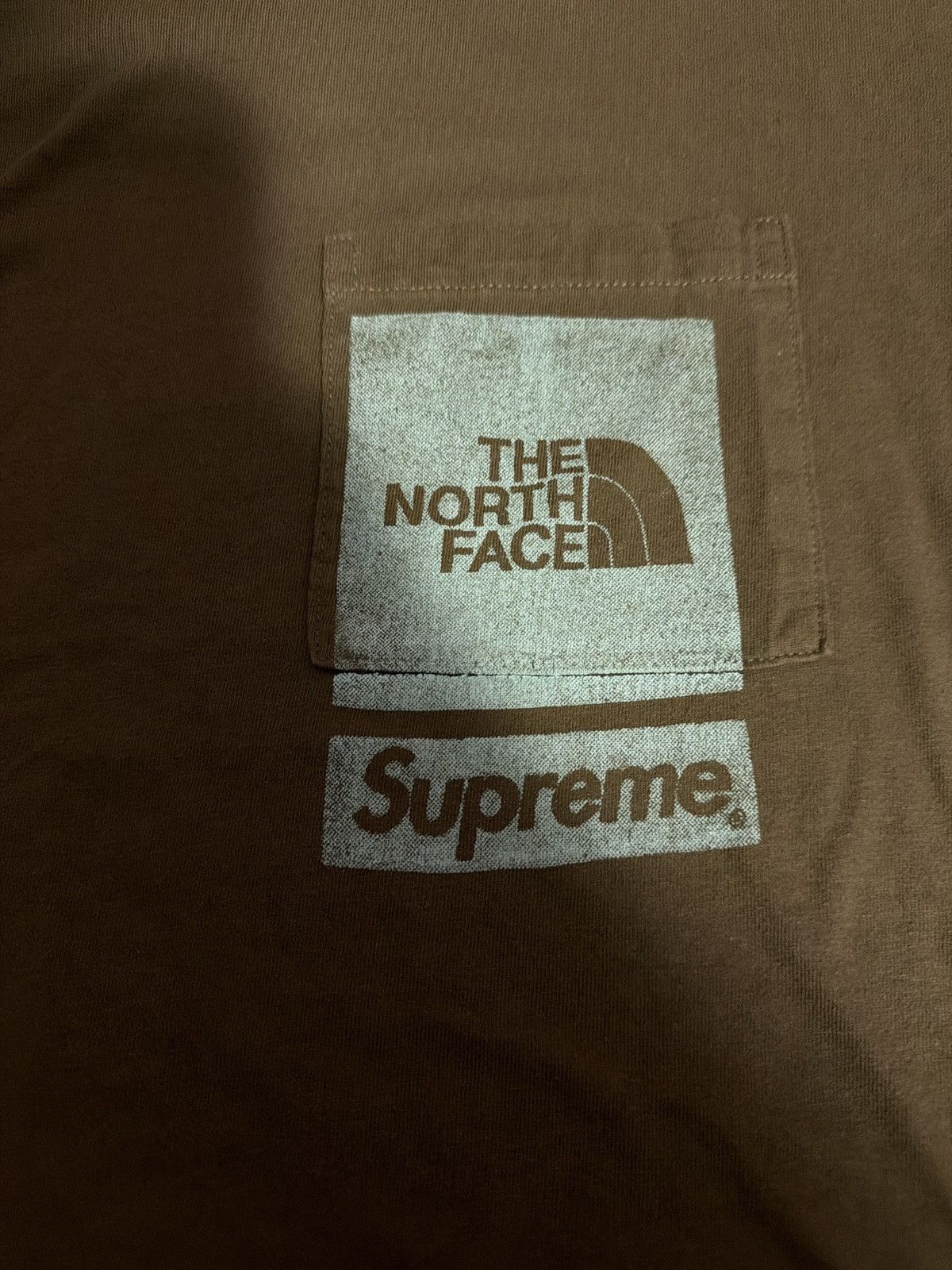 Supreme Supreme North-Face Tee Size US M / EU 48-50 / 2 - 2 Thumbnail