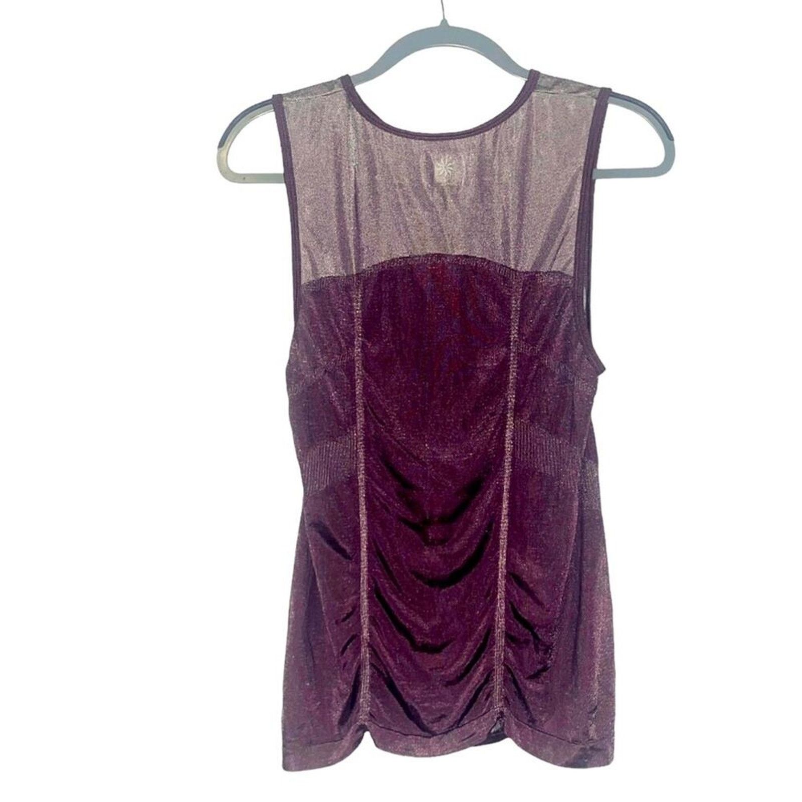 Athleta Athleta- CRUSH METALLIC TANK Size M / US 6-8 / IT 42-44 - 3 Thumbnail