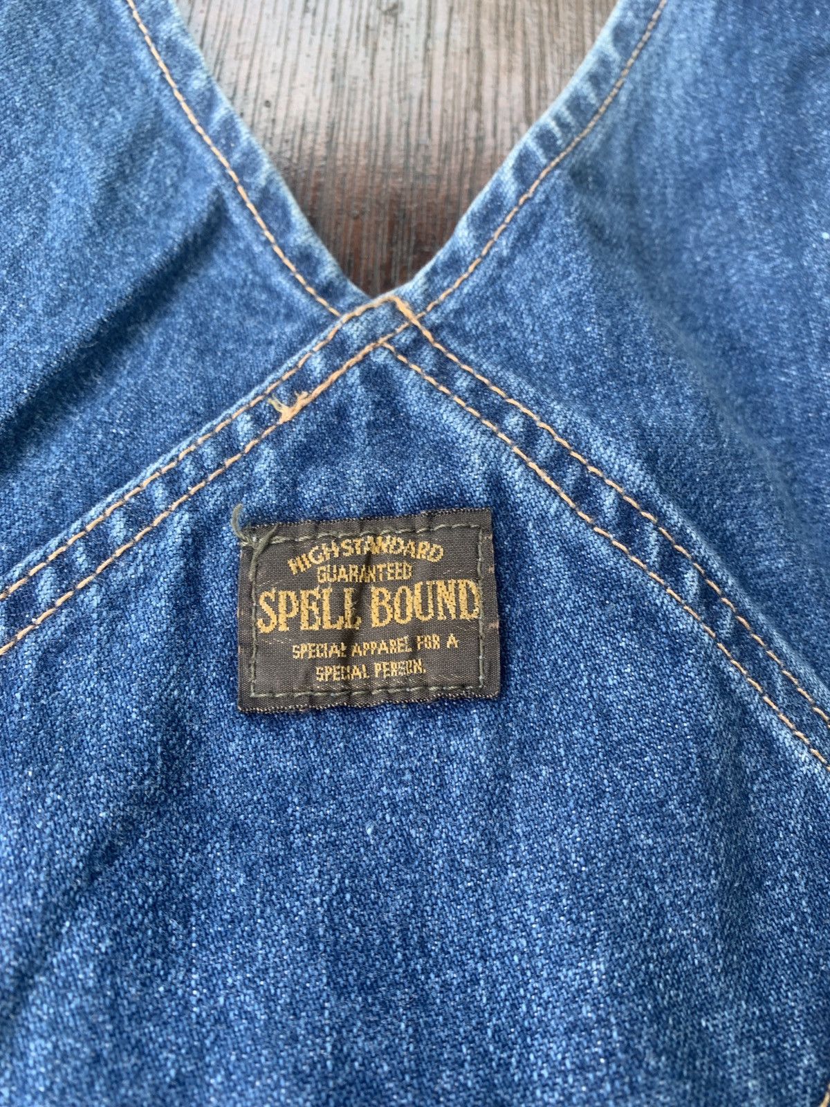 Spellbound Spellbound Japan Union Made denim overalls Size US 35 - 9 Thumbnail