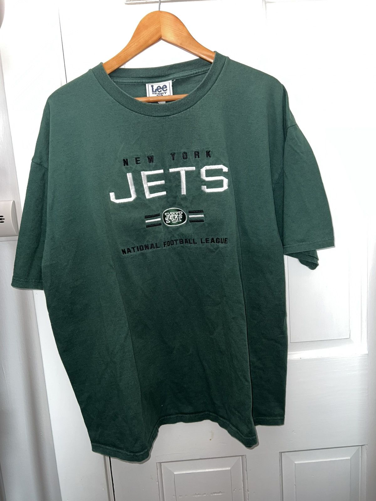 NFL JETS NFL VINTAGE T-SHRT LEE SPORTS TAG Size US XL / EU 56 / 4 - 5 Thumbnail