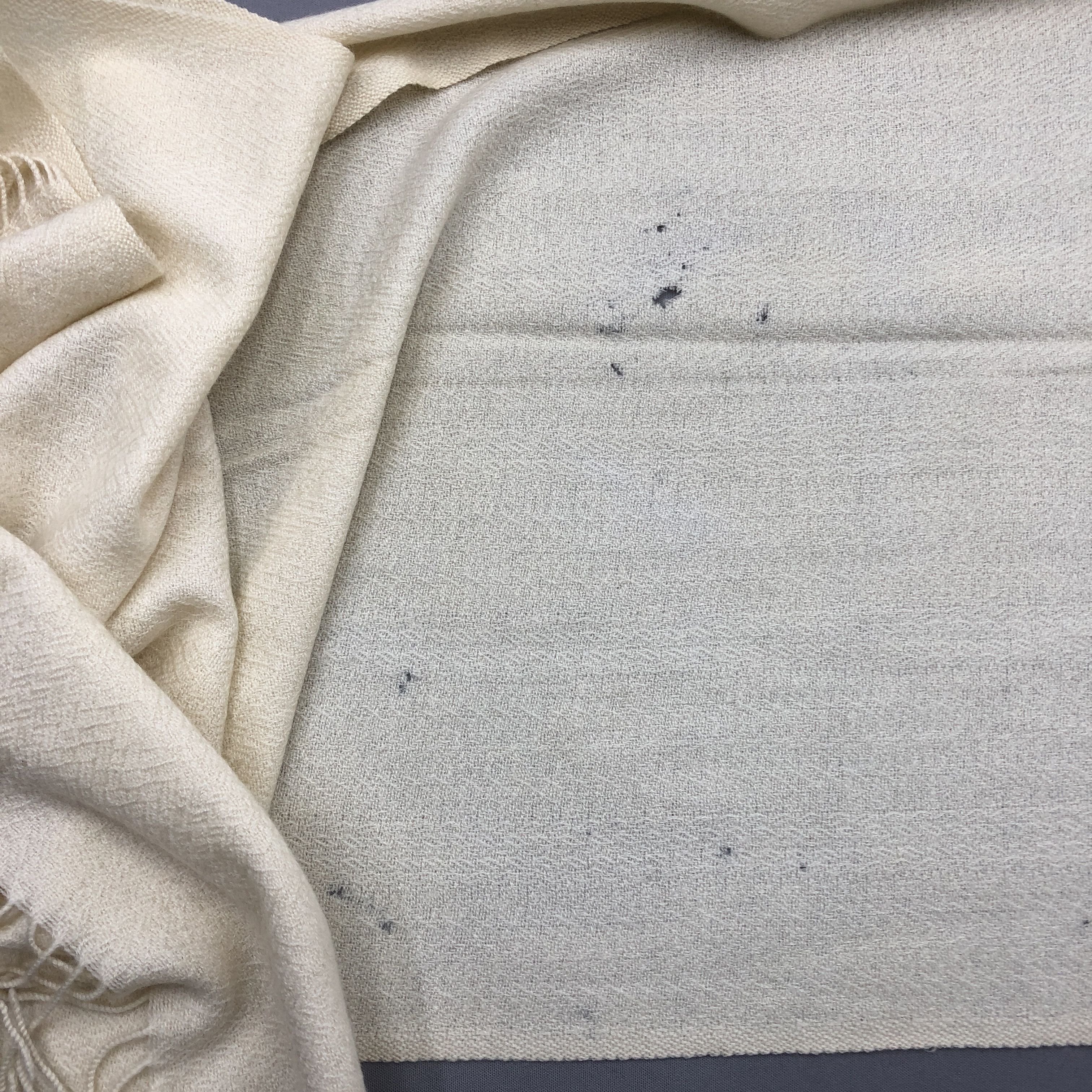 Lanvin Vintage Lanvin Shawl Scarf Muffler Shawl Wool Scarves Size ONE SIZE - 5 Thumbnail