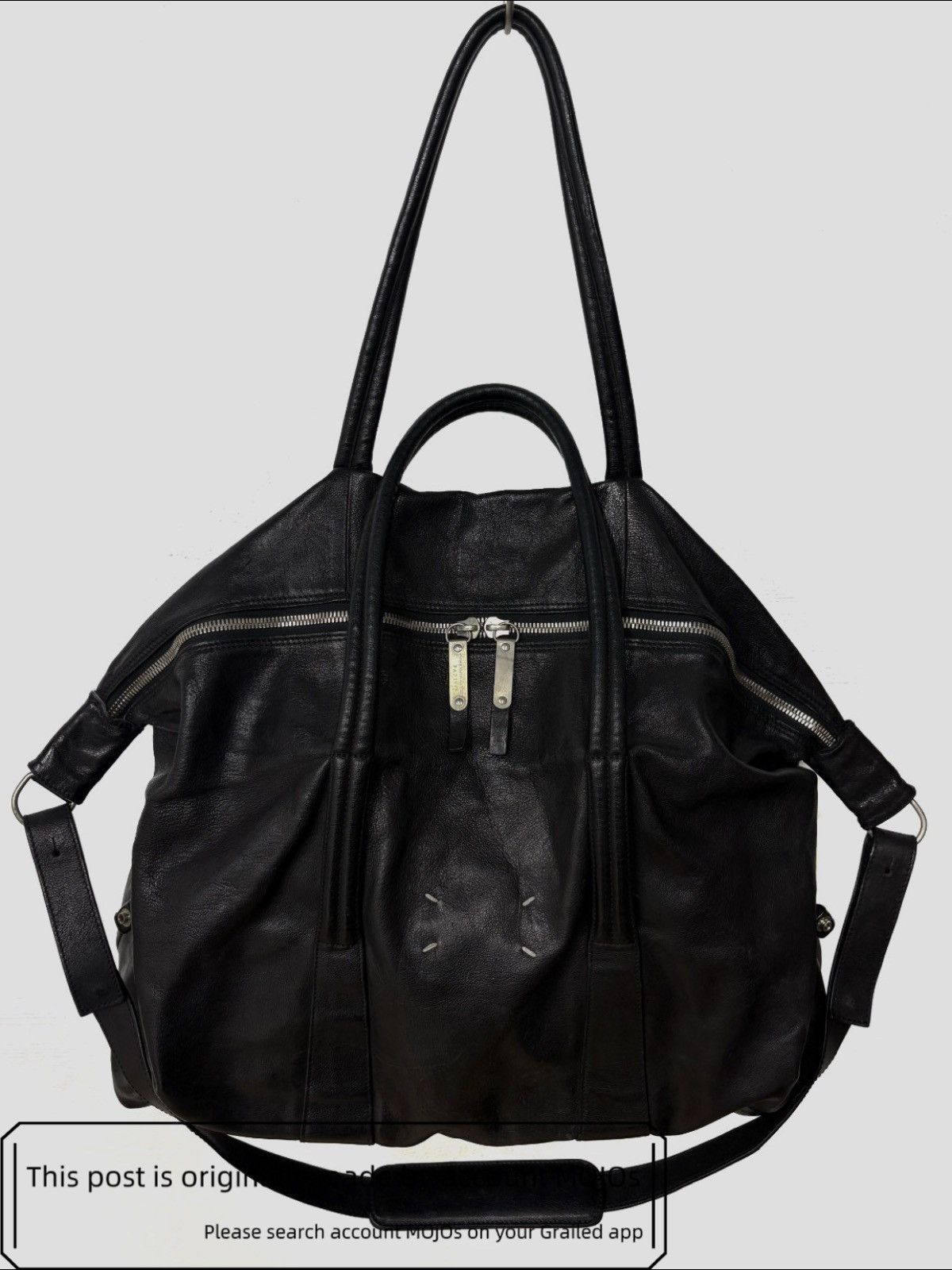 Maison Margiela Maison Martin Margiela 12AW Camel Hide Boston Bag mojos1737 Size ONE SIZE - 3 Thumbnail