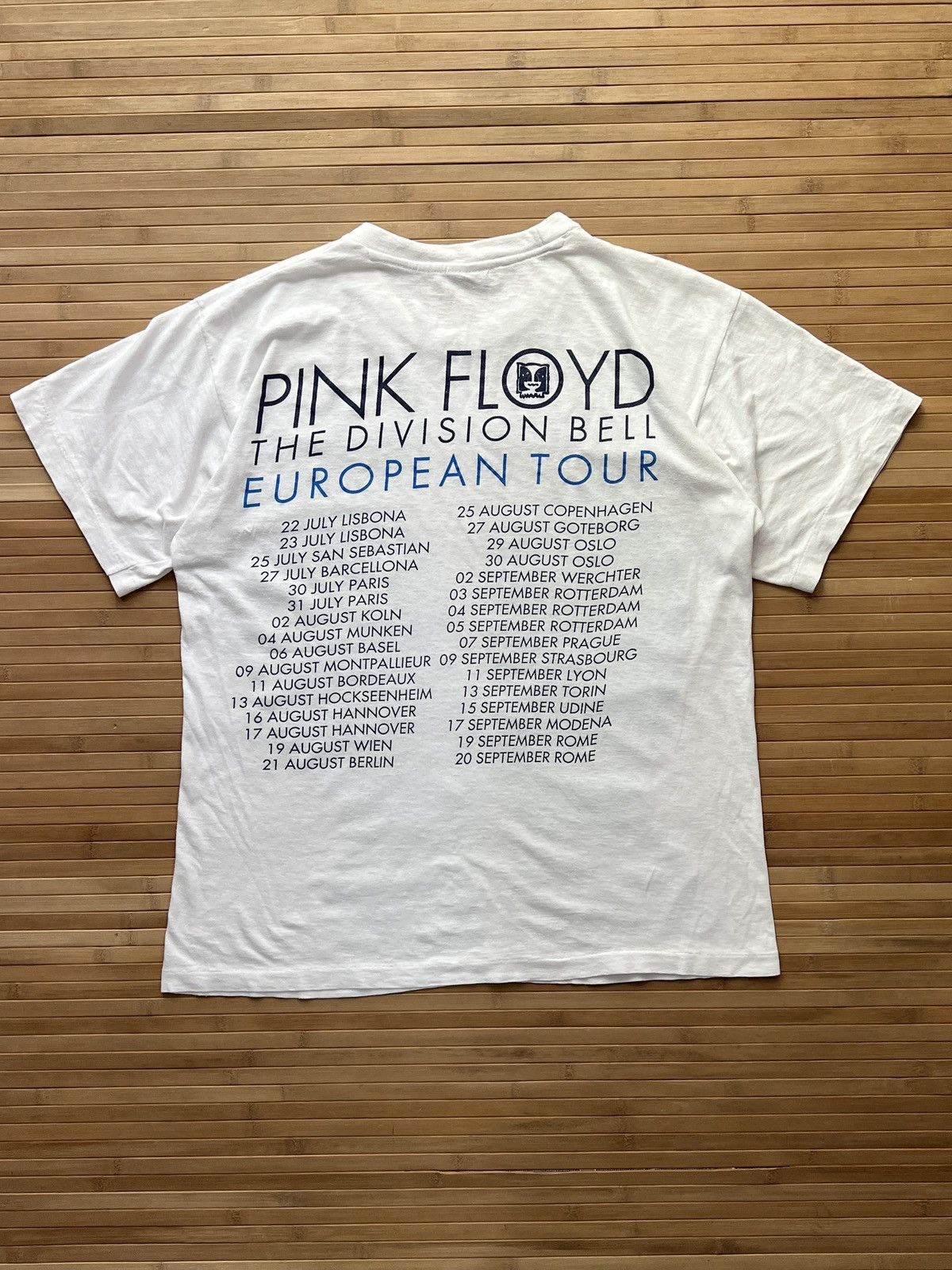 Vintage Pink Floyd the division Bell 90s Tshirt Size US L / EU 52-54 / 3 - 2 Thumbnail