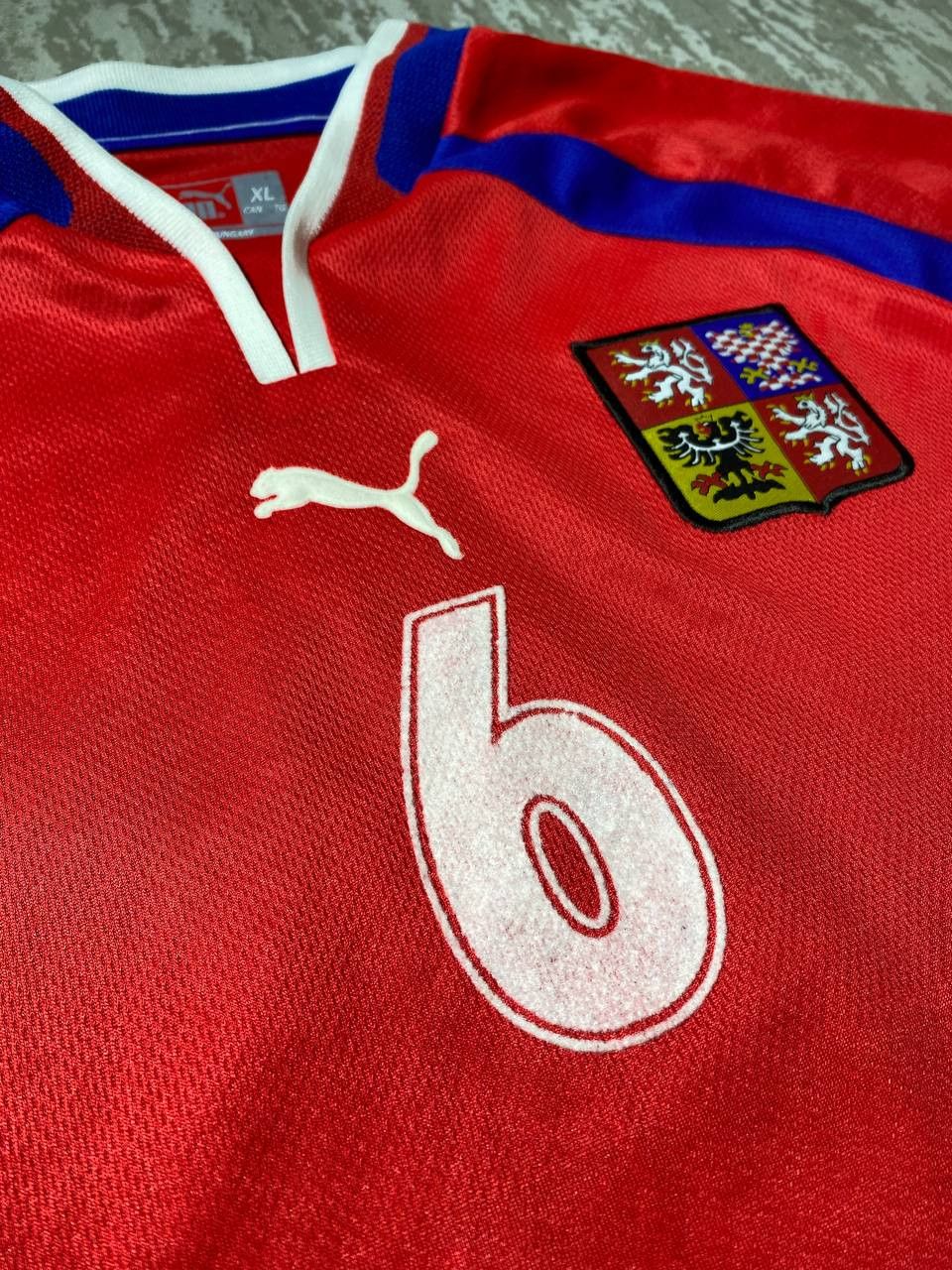 Puma PUMA Czech Republic Vintage 2000-02 Football Soccer Jersey Size US XL / EU 56 / 4 - 4 Thumbnail