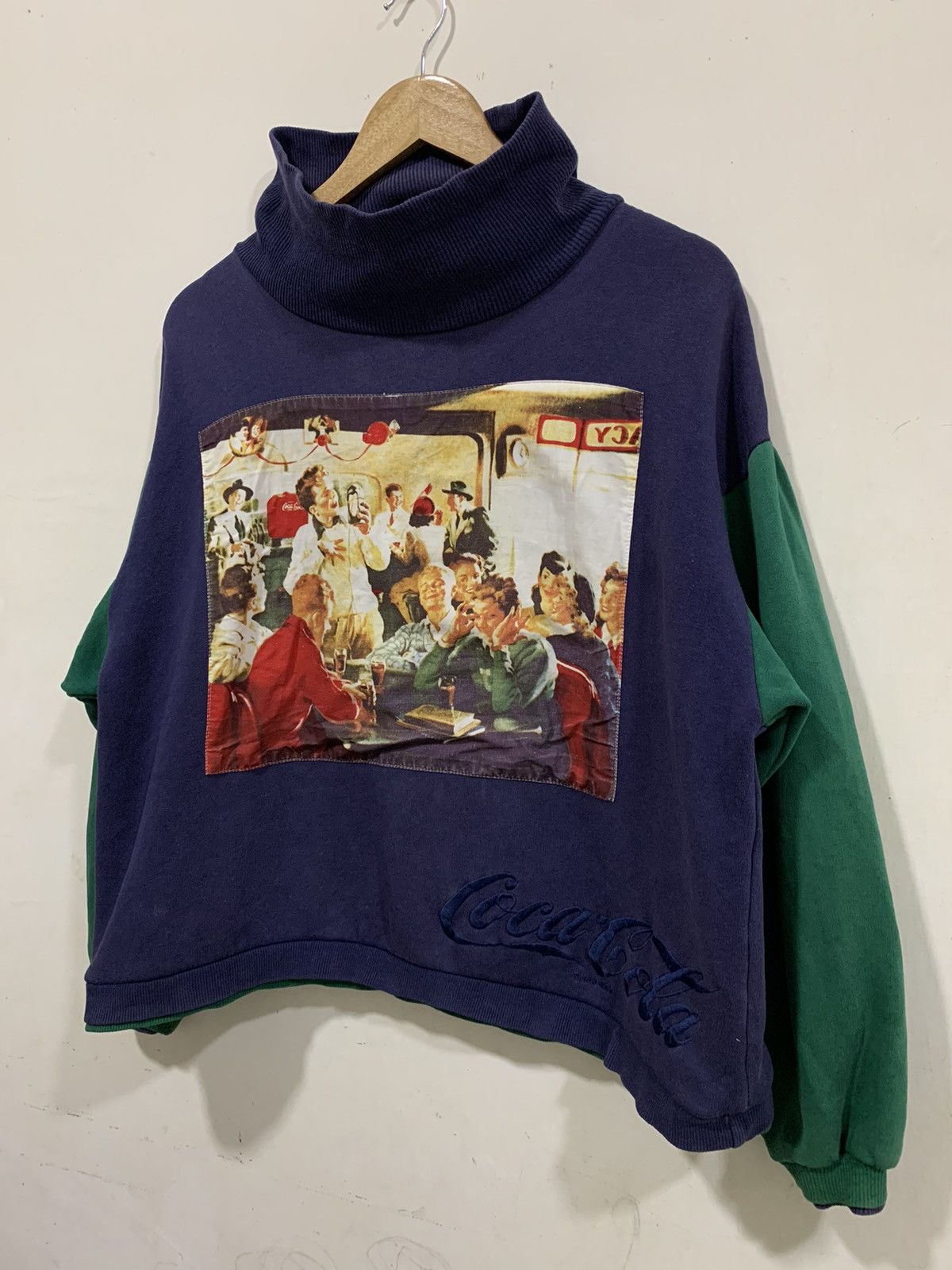 Vintage 🔥Rare Vintage Printed Coca-Cola Crewneck Hype Streetwear 🥤 Size US XL / EU 56 / 4 - 4 Thumbnail