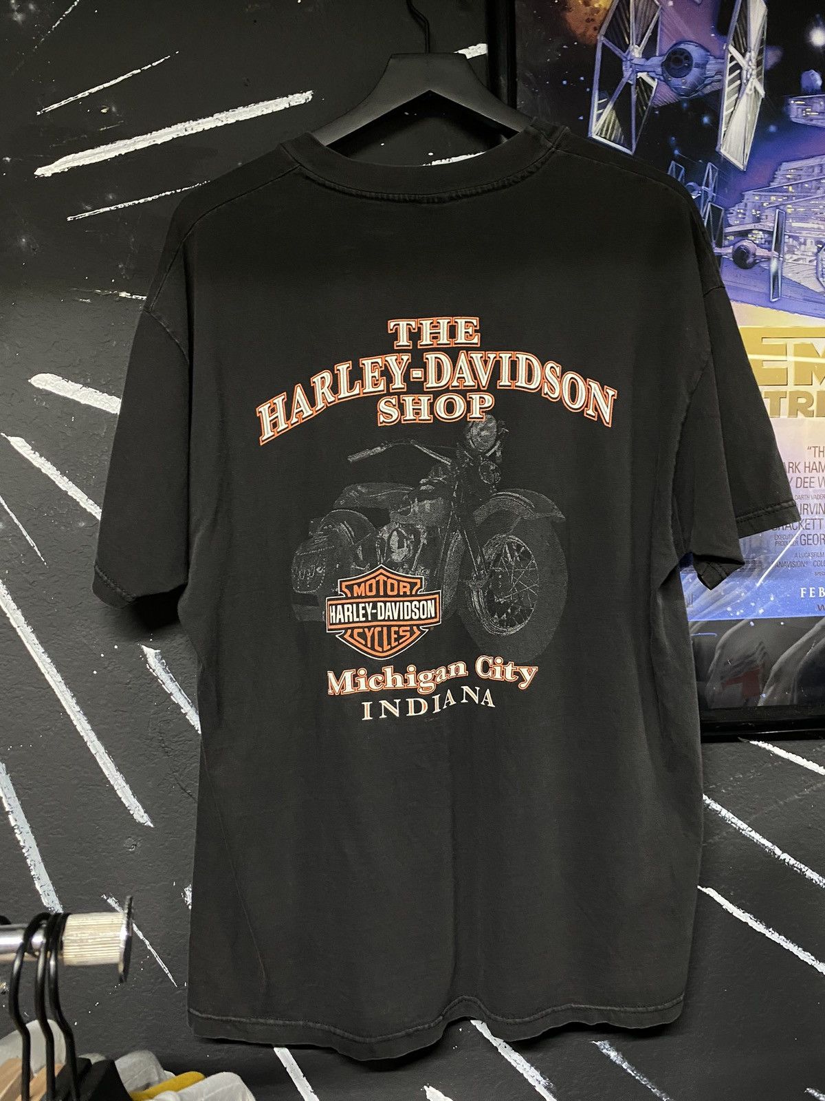 Harley Davidson × Vintage 90’s Vintage Harley Davidson Biker Tee Shirt XLarge Size US L / EU 52-54 / 3 - 6 Thumbnail