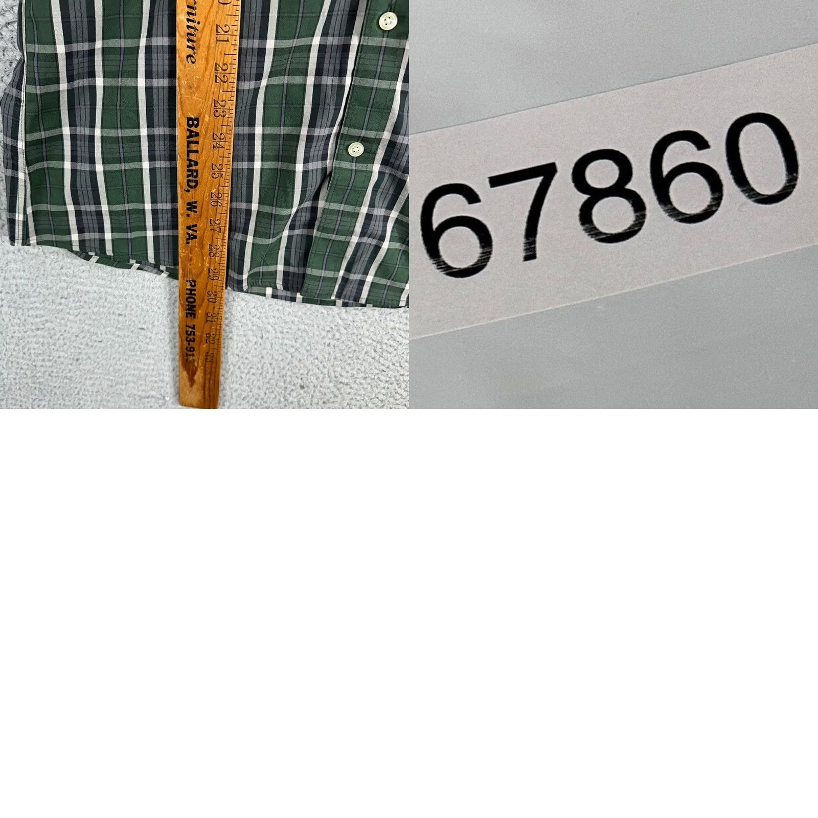 Eddie Bauer Eddie Bauer Shirt Men Large Green Black Plaid Classic Comfort Button Down Size US L / EU 52-54 / 3 - 8 Thumbnail
