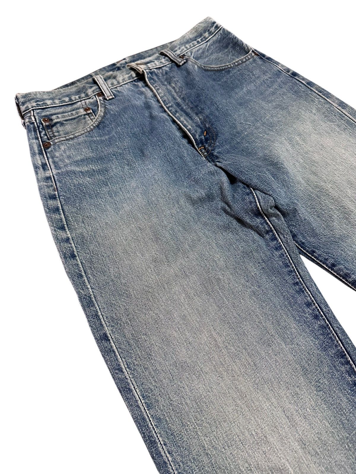 If Six Was Nine × Levi's Vintage Clothing × Vintage Vintage Levi’s Selvedge Distressed Denim Pant Size US 31 - 2 Thumbnail