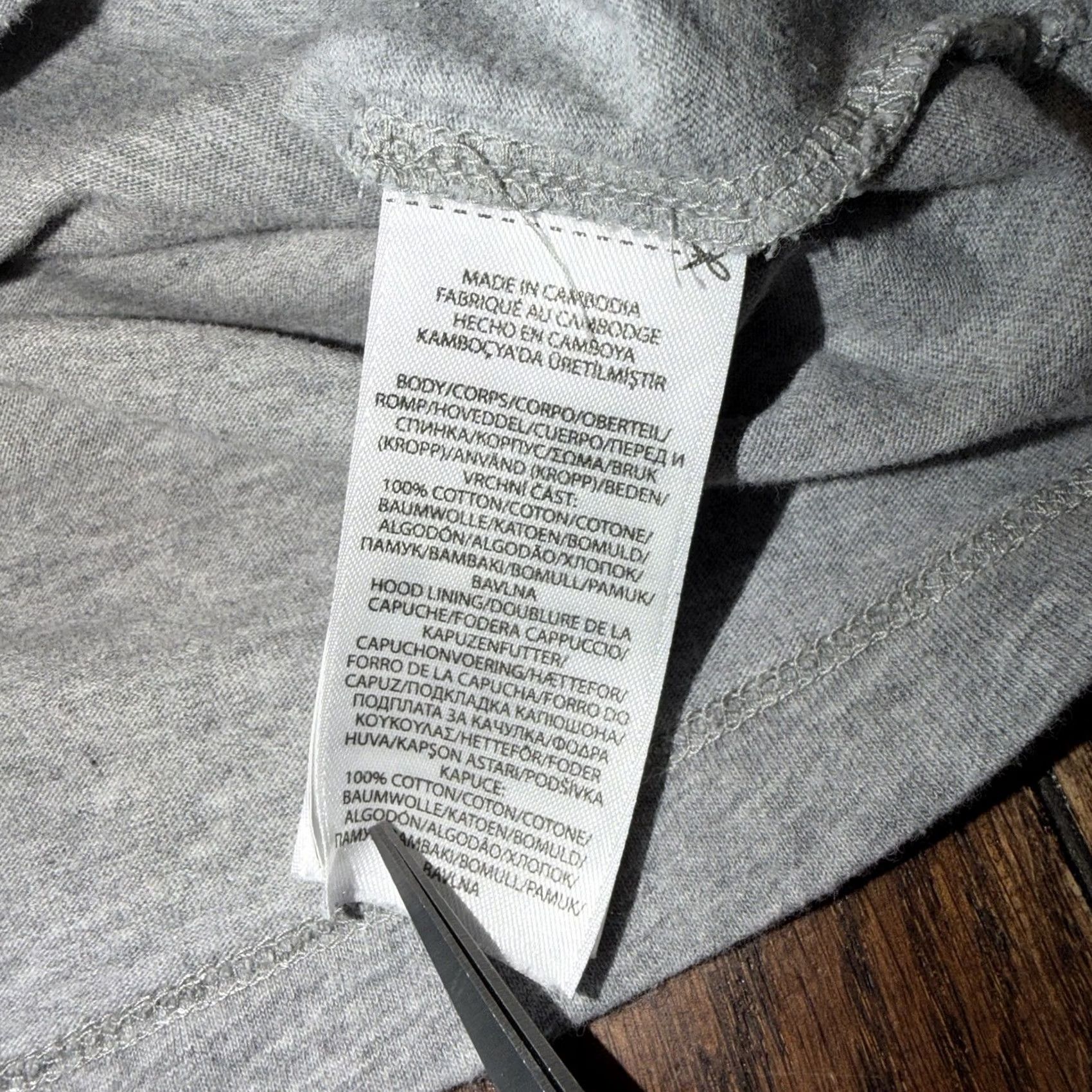 Polo Ralph Lauren Polo Ralph Lauren Men's Grey Heather Polo Bear Hooded Long Sleeve T Shirt 2XLT Size US XXL / EU 58 / 5 - 7 Thumbnail