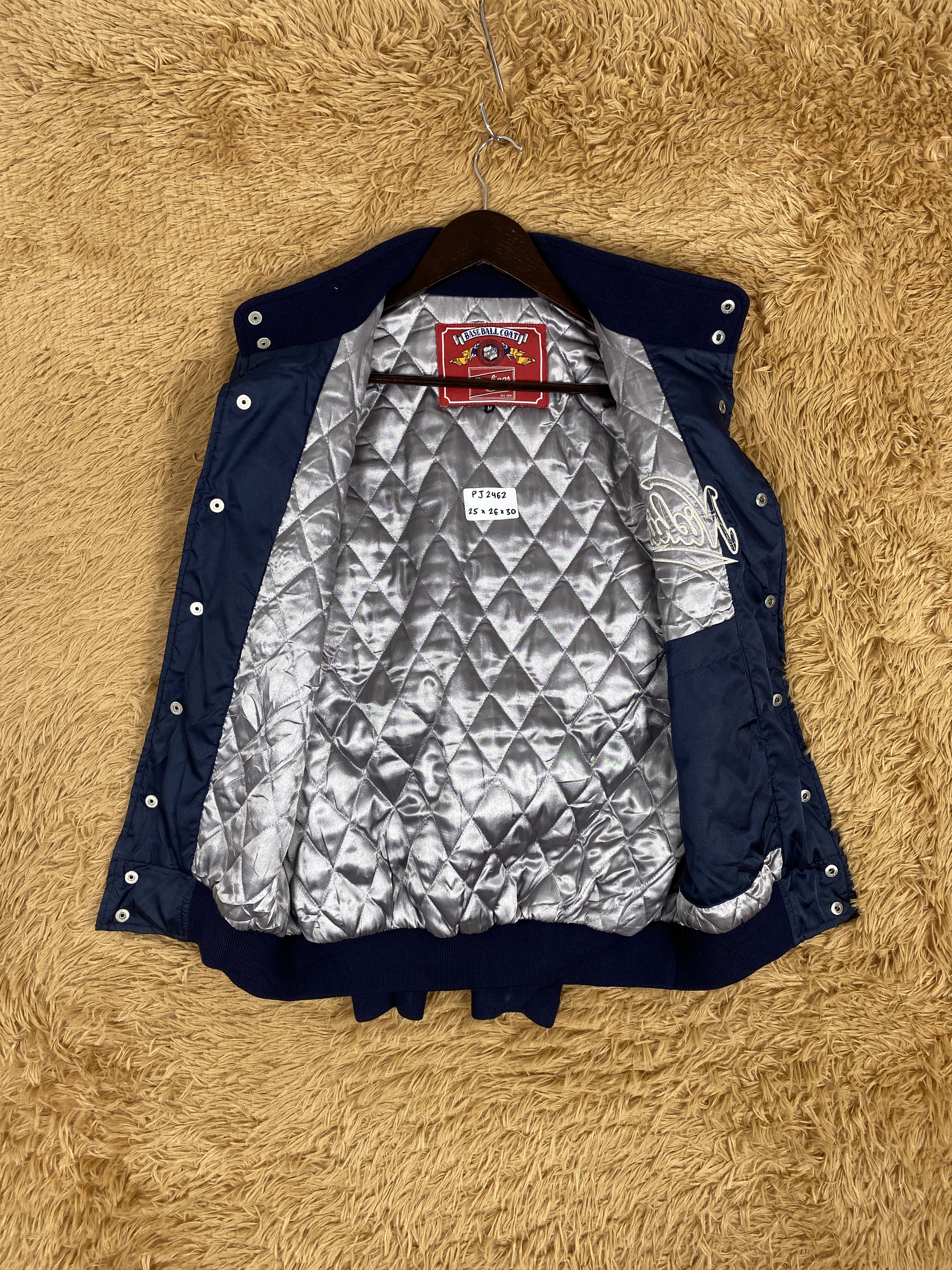 MLB Vintage Rawlings Quilted Lining Jacket PJ2462 Size US M / EU 48-50 / 2 - 7 Thumbnail