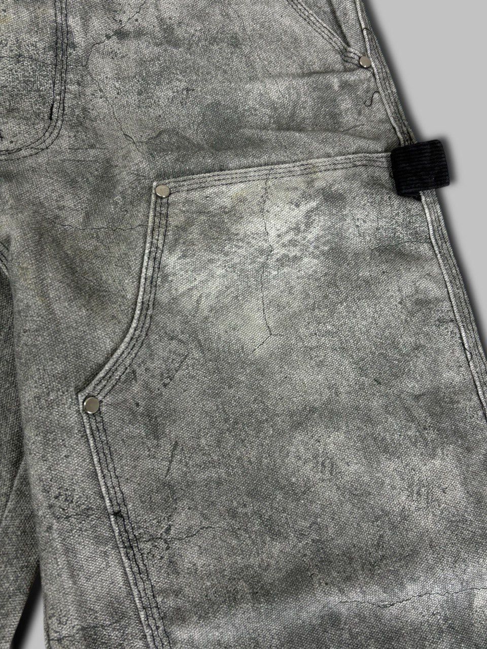 Fugazi Fugazi Unsound Rags Concrete Double Knee Work Pant Size US 32 / EU 48 - 7 Thumbnail