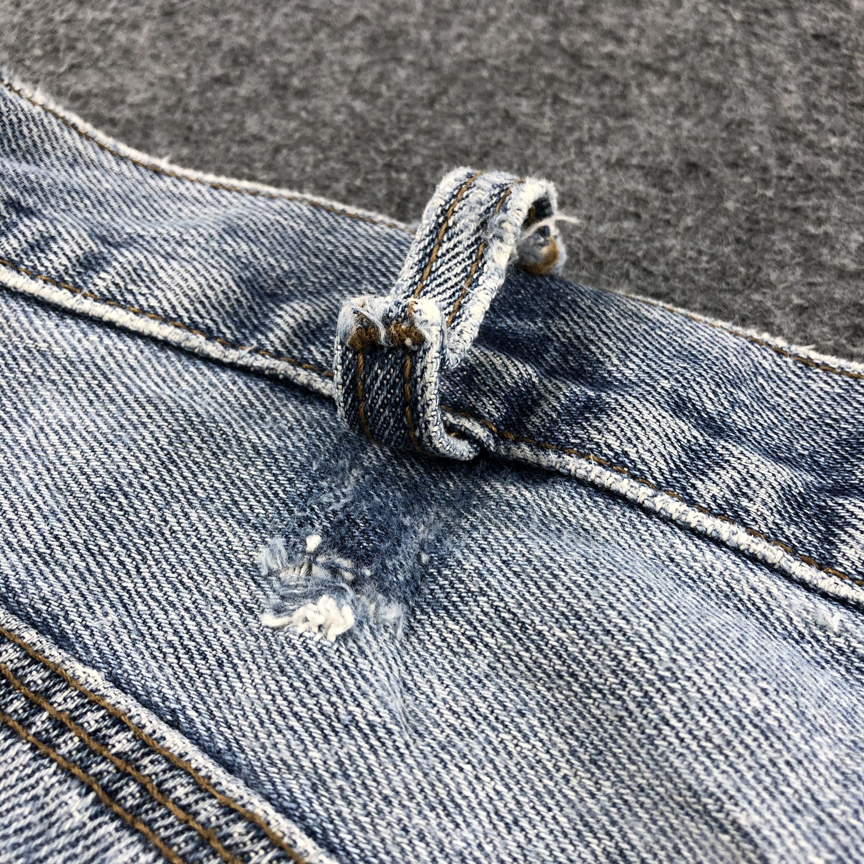 Levi's × Vintage Vintage Distress Levis 550 Carpenter Jeans-JM1146 Size US 38 / EU 54 - 10 Thumbnail