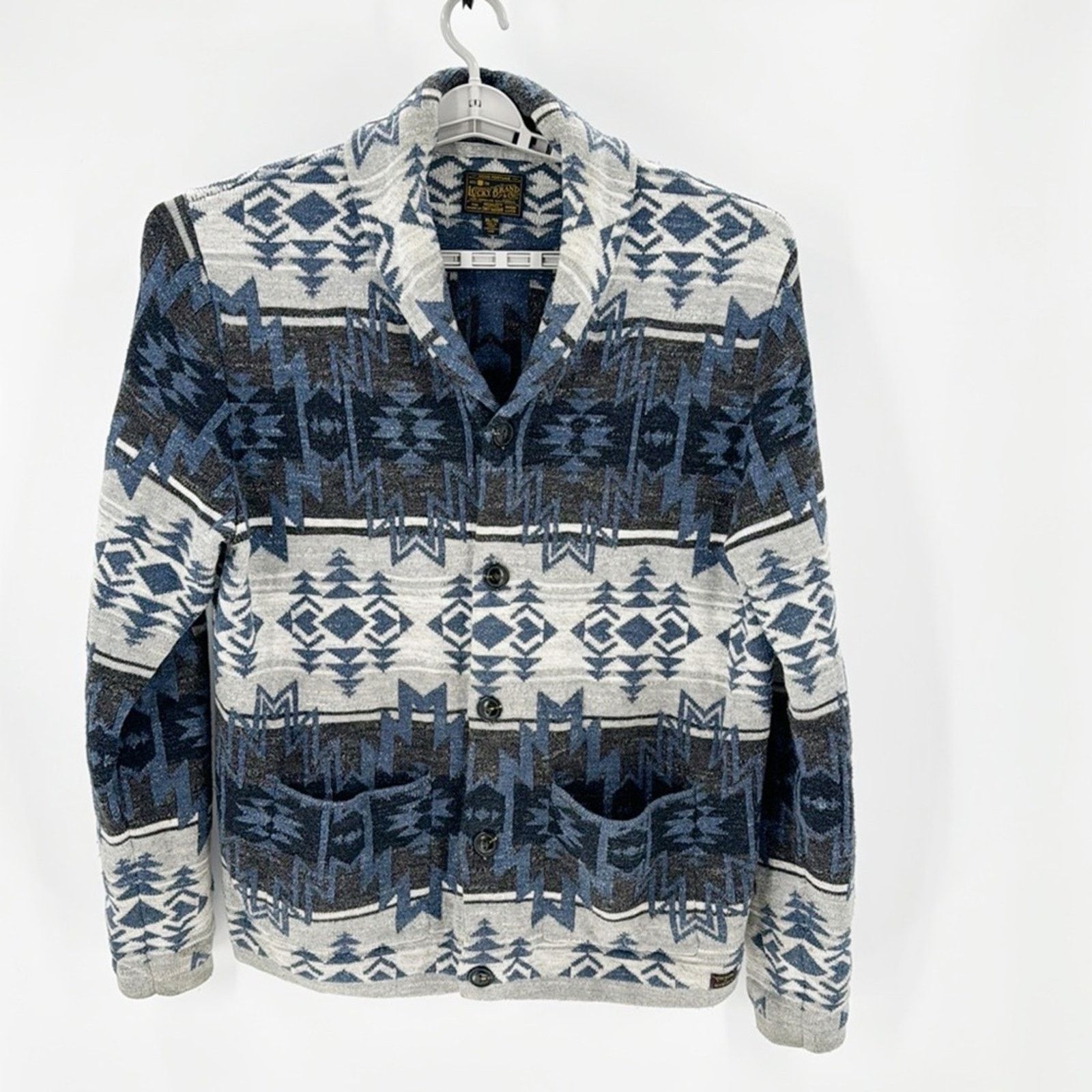 Lucky Brand Lucky Brand Ombre Cardigan indigenous western size XL Size US XL / EU 56 / 4 - 2 Thumbnail