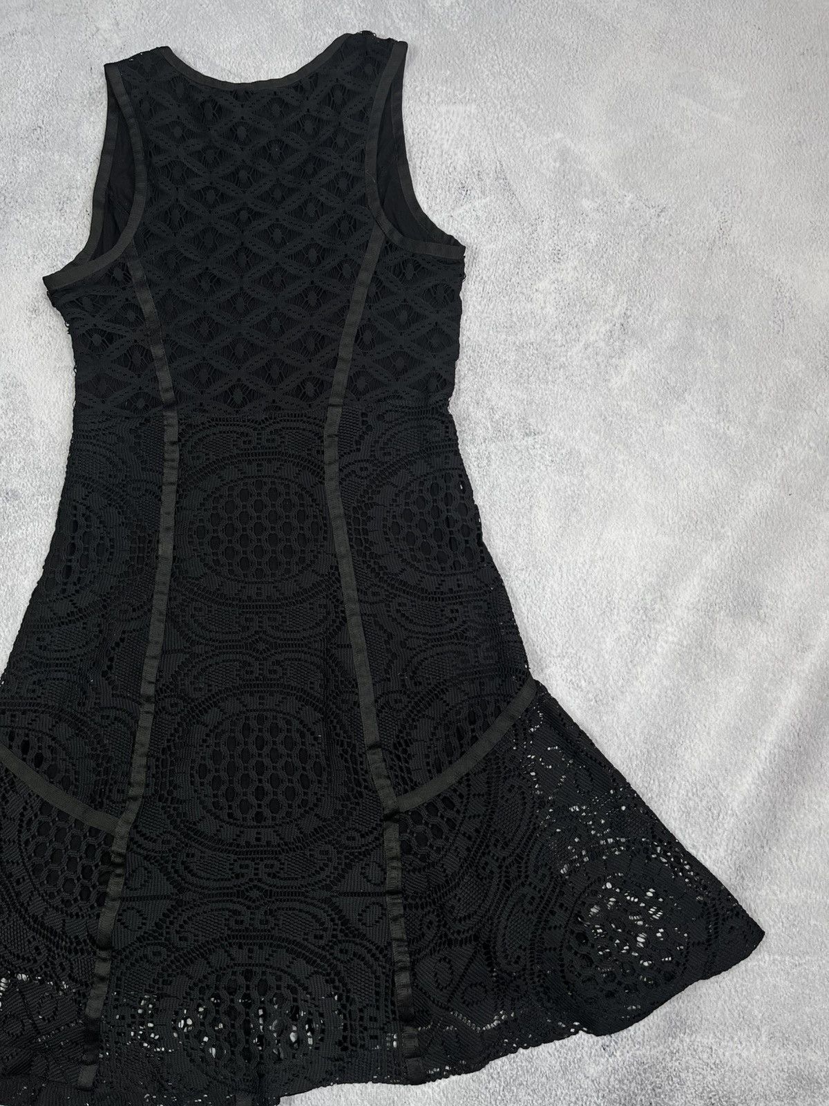 Other Vintage Y2K Desigual mesh flared opium sleeveless dress S Size S / US 4 / IT 40 - 10 Thumbnail
