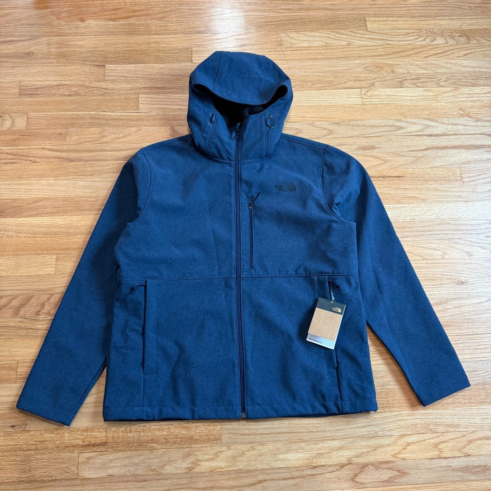 The North Face The North Face Apex Bionic Hoodie Dark Heather Blue XL Size US XL / EU 56 / 4 - 2 Thumbnail
