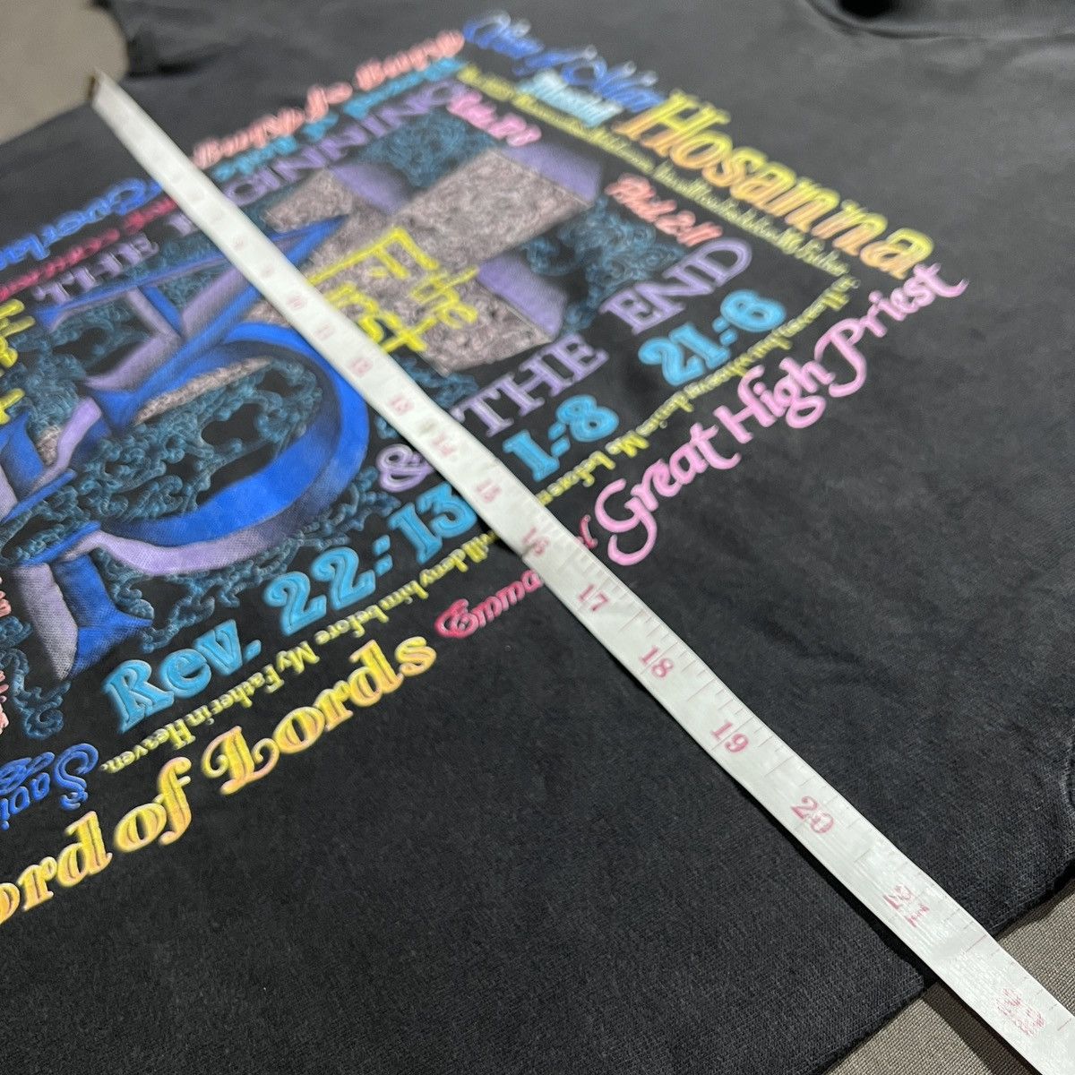 Vintage Vintage 90s Jesus God Holy Bible Promo Tee L Graphic Size US L / EU 52-54 / 3 - 8 Thumbnail