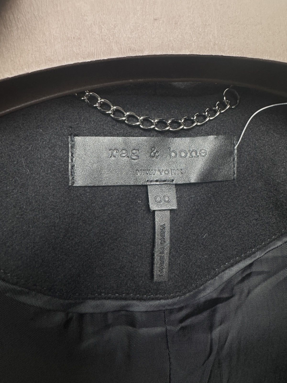 Rag & Bone Rag And Bone Women's 'March' Wool Blend Full Zip Jacket Size XXS / US 00 / IT 34 - 10 Thumbnail