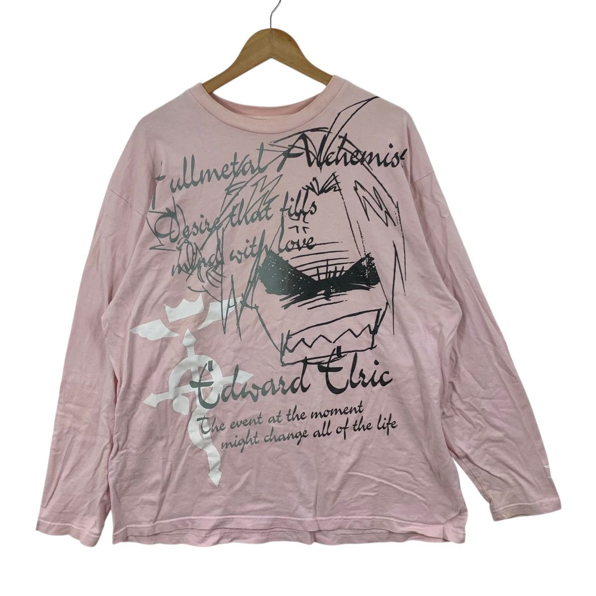 Anime ANIME FULLMETAL ALCHEMIST Edward Elric Manga Tee Shirt Top Size XXL / US 16-18 / IT 52-54 - 5 Thumbnail