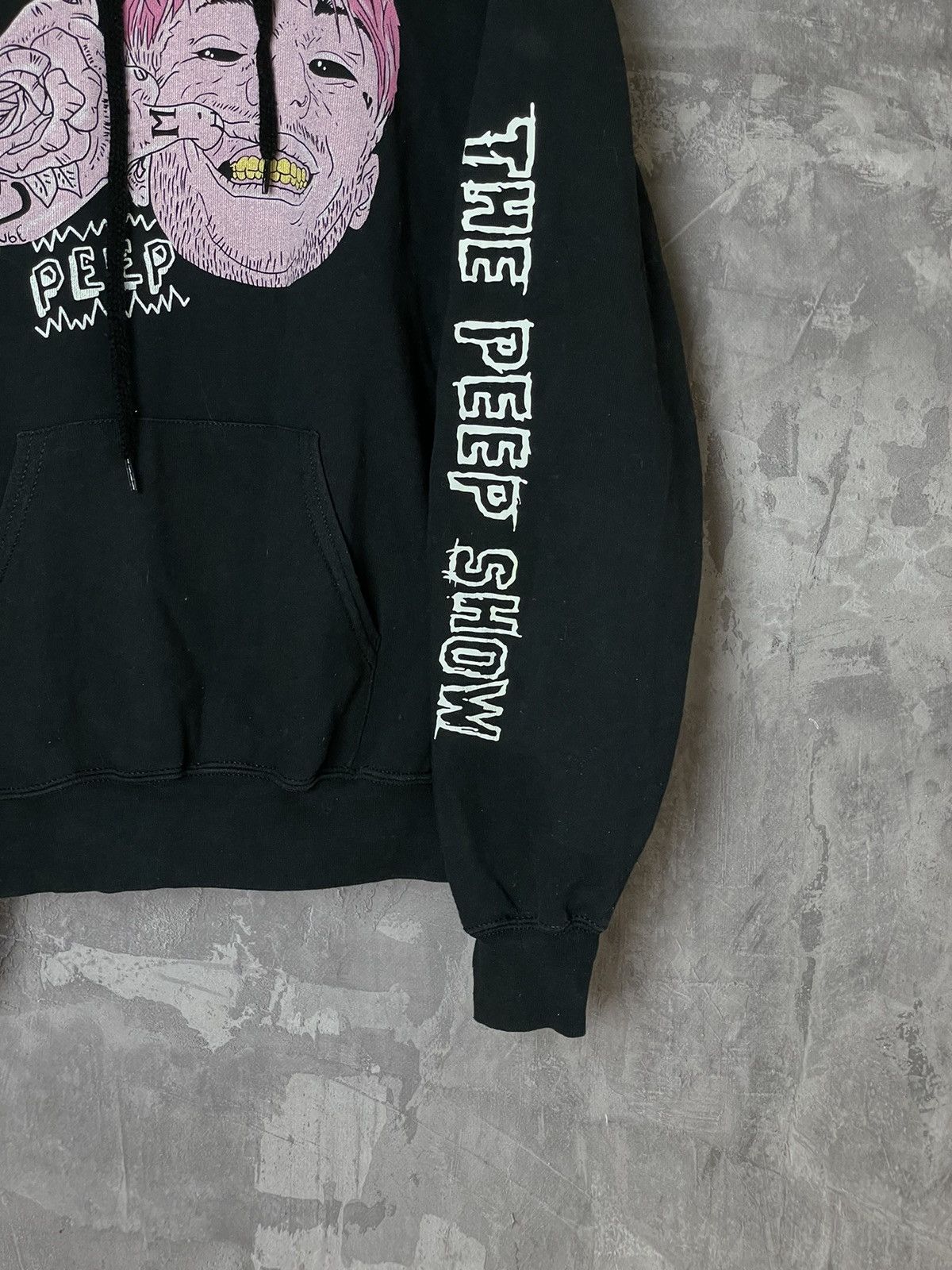 Lil Peep × Rap Tees × Vintage Lil Peep Broken Smile Hoodie Big Logo Size US M / EU 48-50 / 2 - 6 Thumbnail