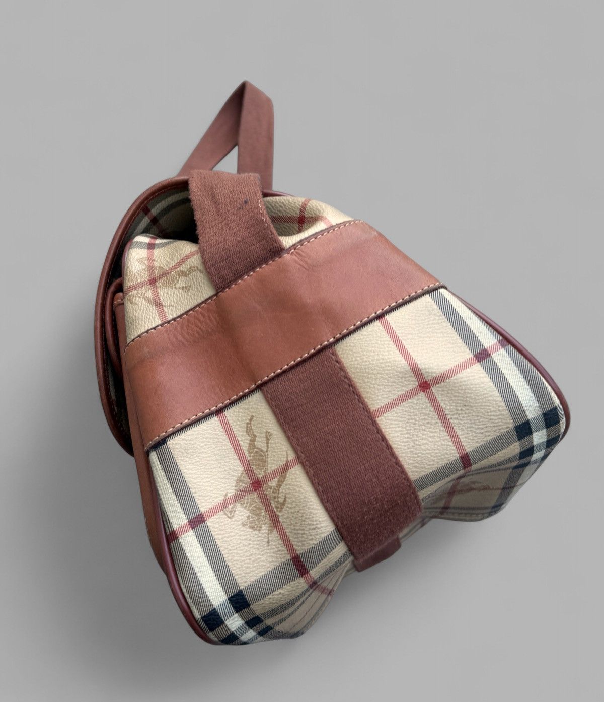 Burberry 80's BURBERRY NOVA CHECK Cargo Pockets Messenger Bag Size ONE SIZE - 14 Thumbnail