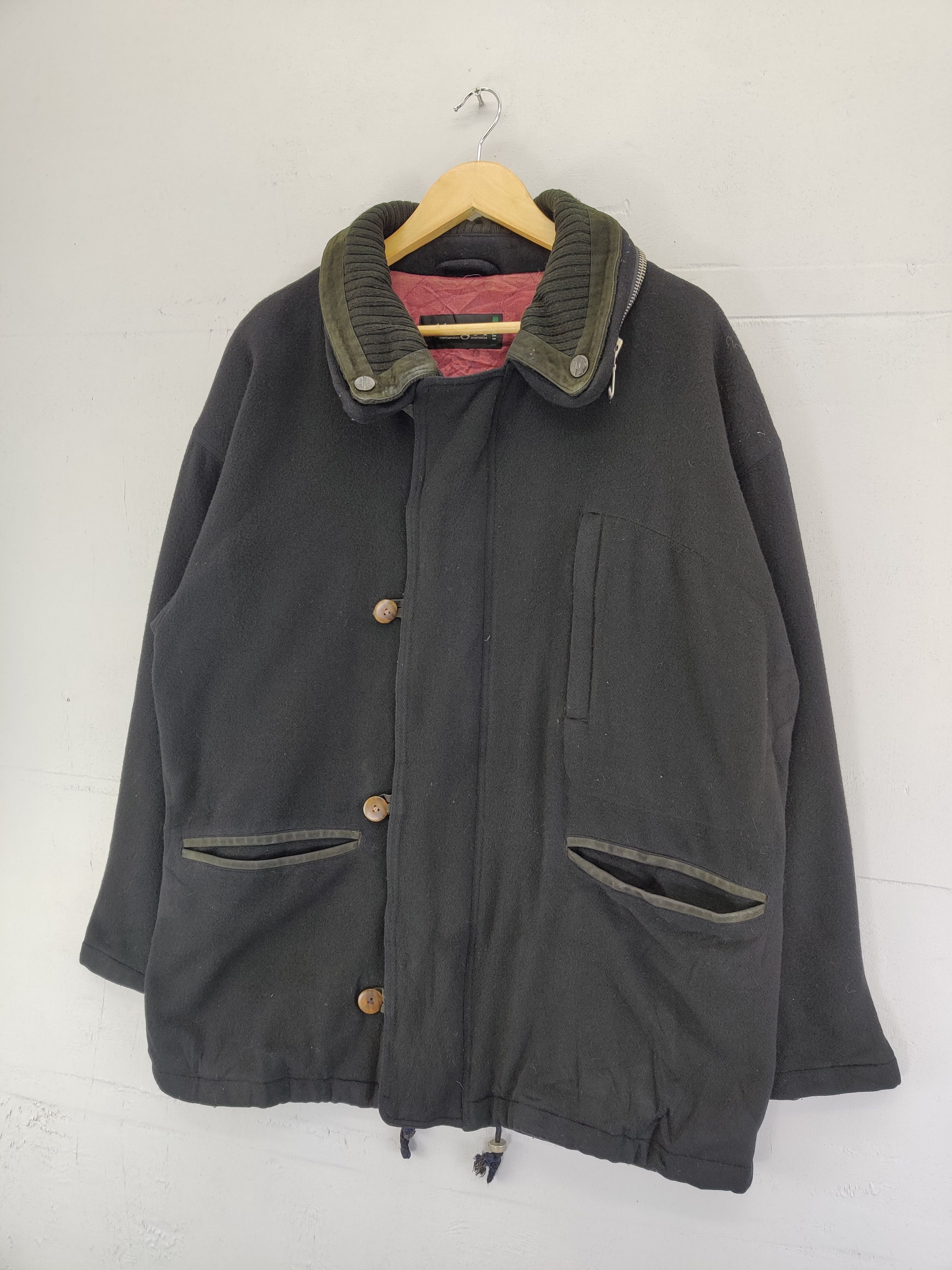 Allegri Vintage Allegri Oversize Wool Coat Size US XL / EU 56 / 4 - 2 Thumbnail