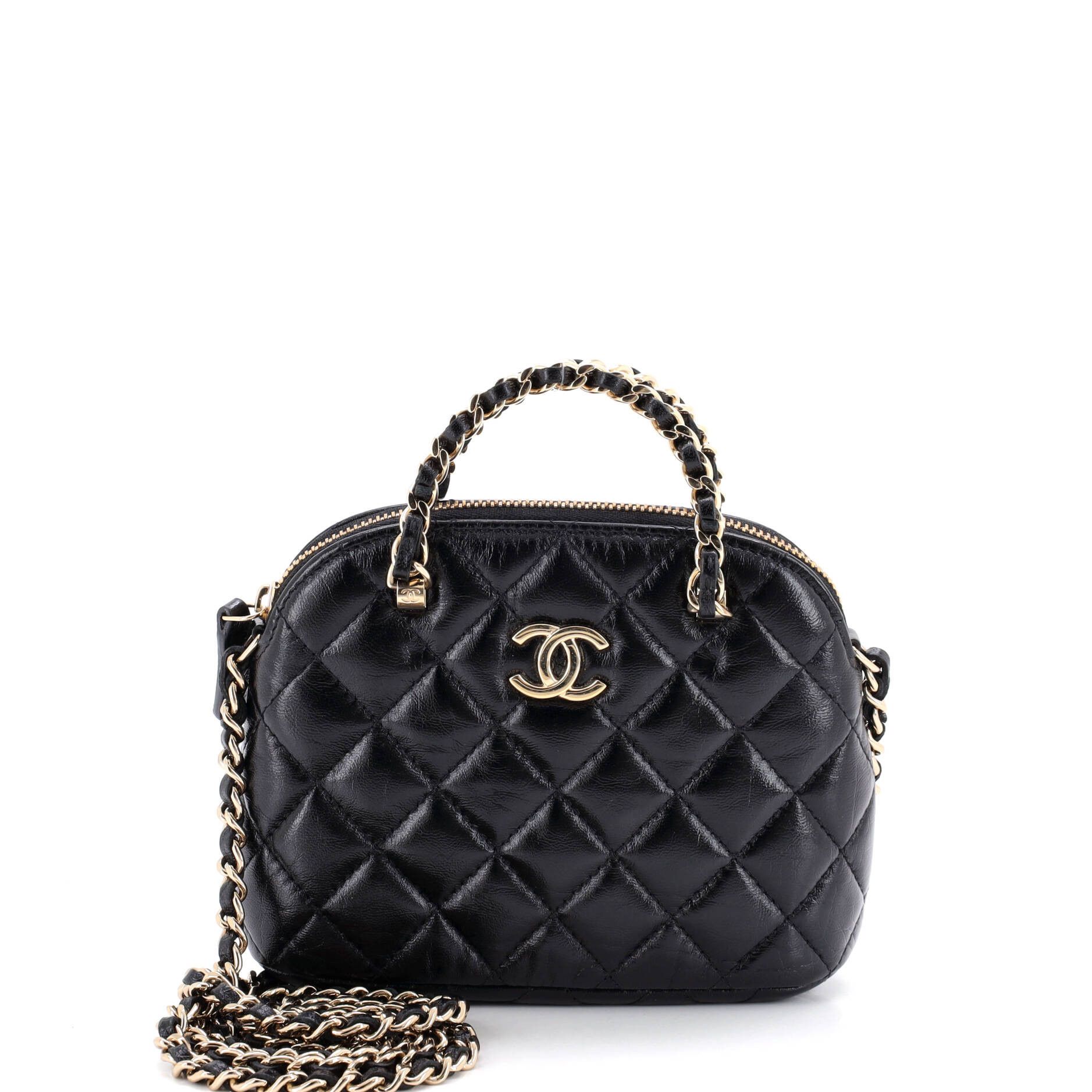 Chanel CC Dome Zip Clutch with Chain Size ONE SIZE - 1 Thumbnail