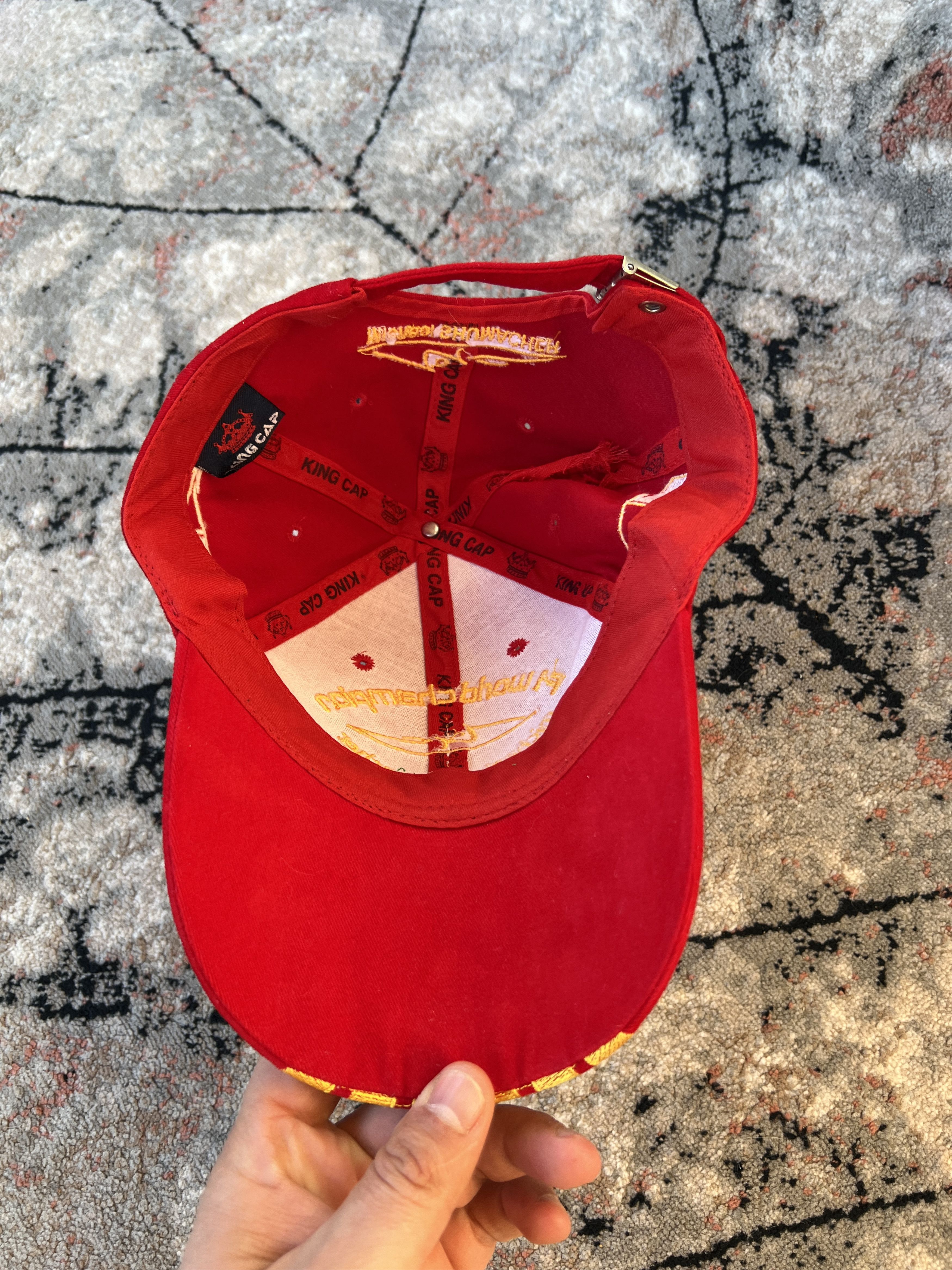 Formula 1 Michael Schumacher F1 Marlboro Vintage Cap Size ONE SIZE - 3 Thumbnail
