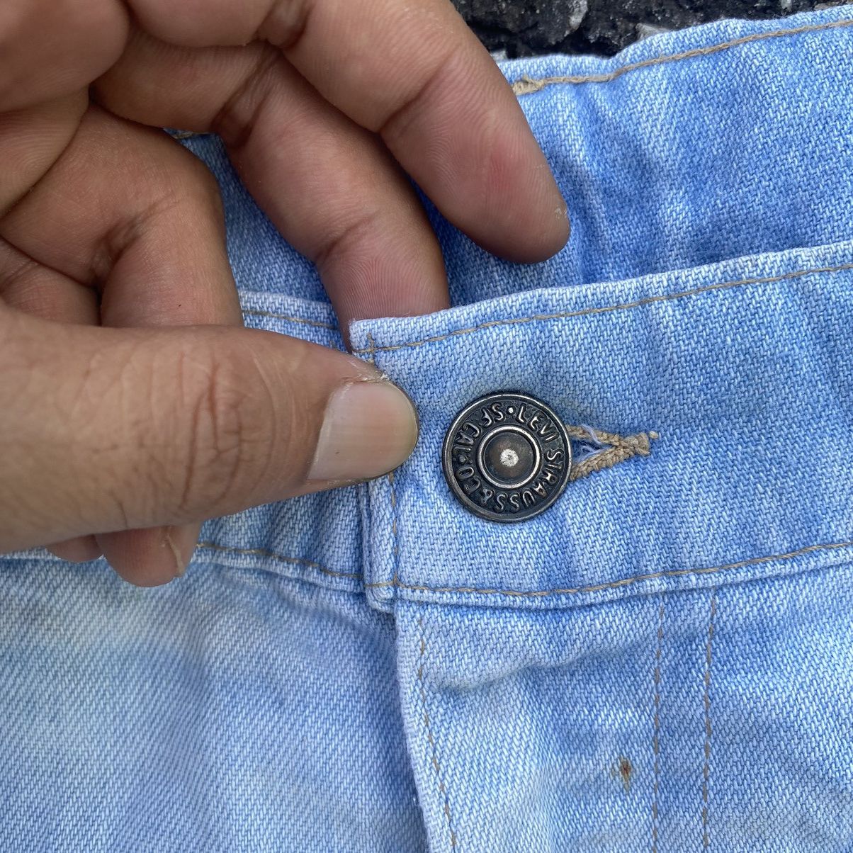 Levi's × Vintage Vintage Levis San Francisco Orange Tag Flare Denim Jeans Size US 34 / EU 50 - 8 Thumbnail