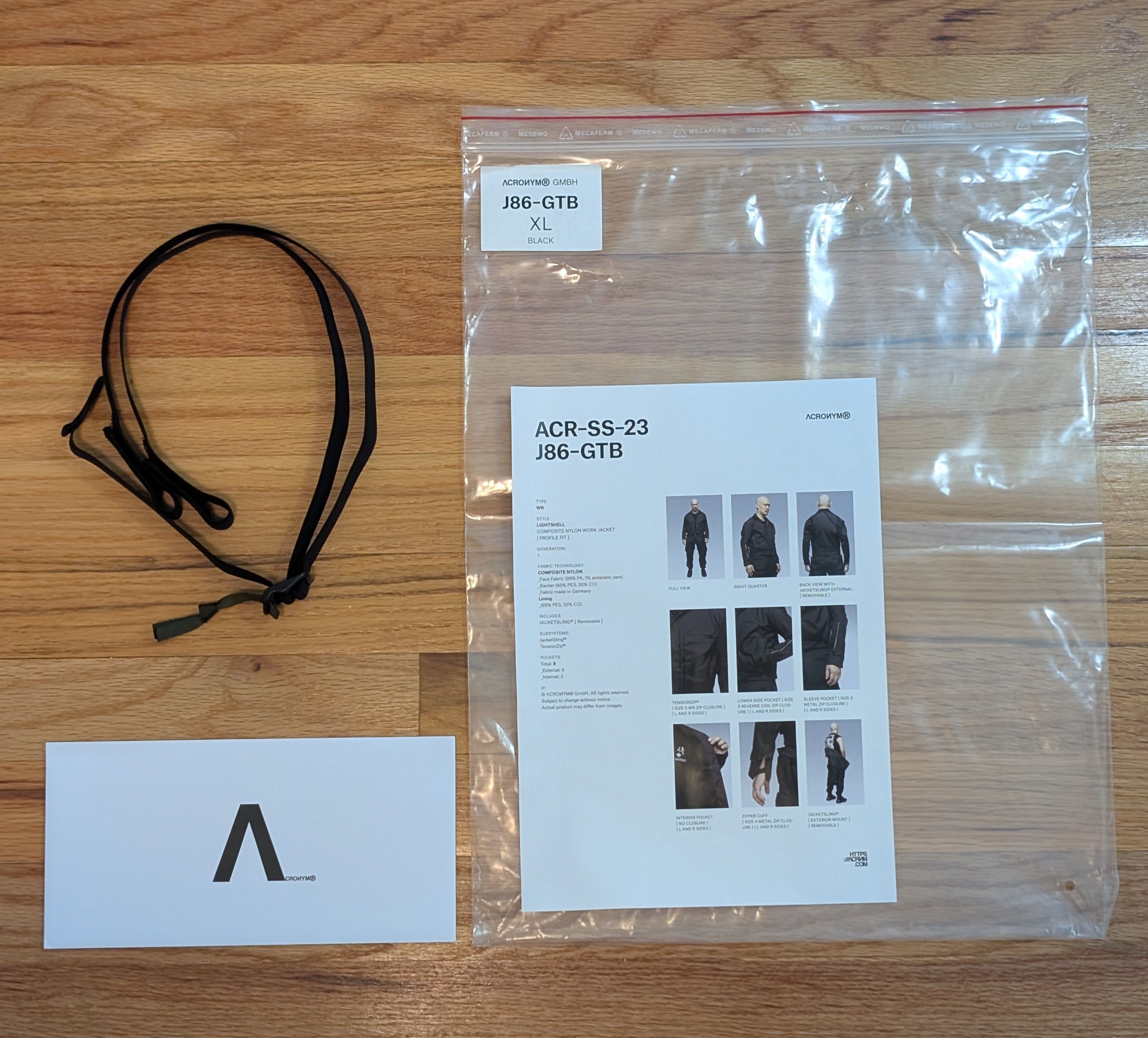 Acronym ACRONYM J86-GTB Black Size XL (Full Pack) Size US XL / EU 56 / 4 - 9 Thumbnail
