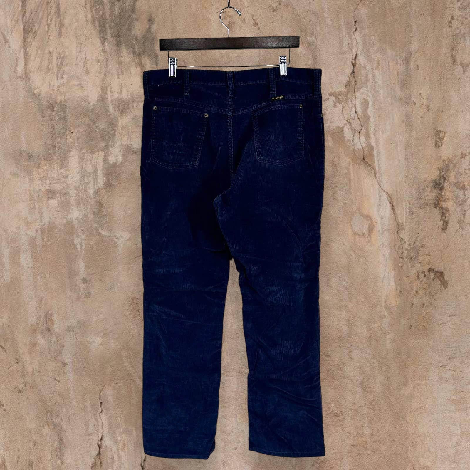90'S Dockers Khakis Corduroy Pants, Men's, Size W34 cotton navy blue type Vintage Second Hand