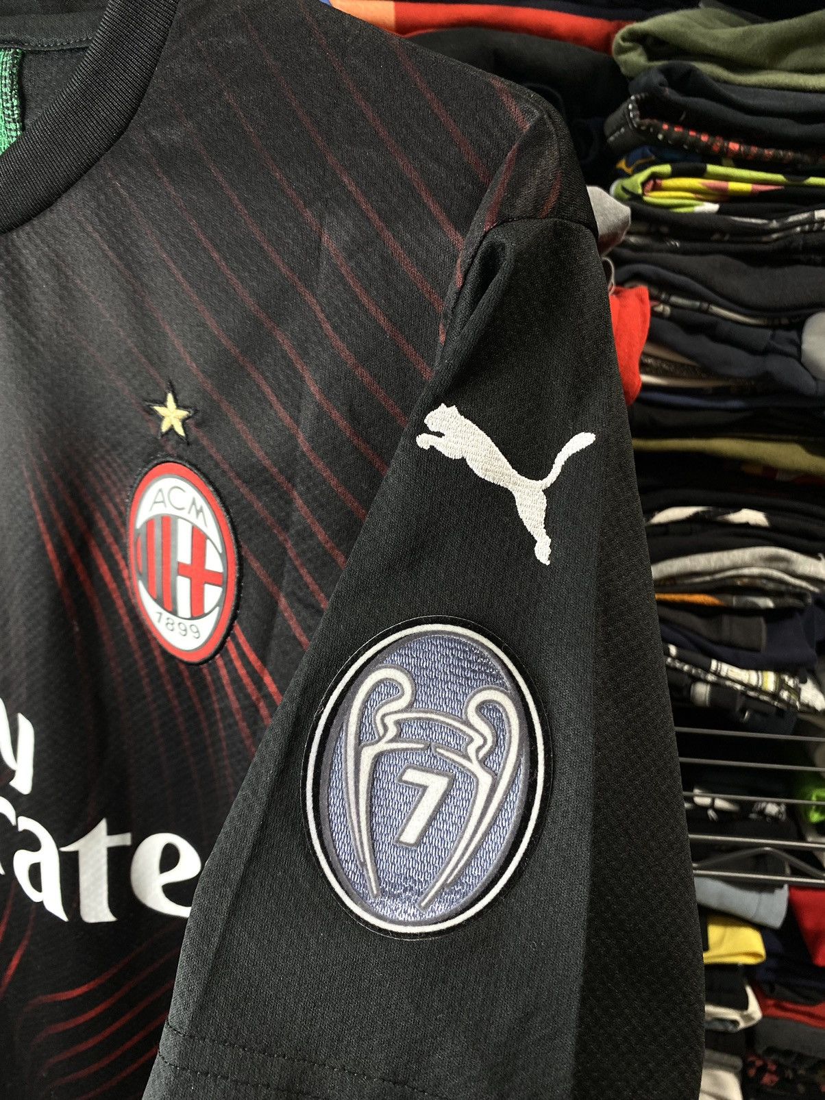 Puma Vintage Puma Ibrahimovic ACM Milan Soccer Jersey T Shirt Size US M / EU 48-50 / 2 - 9 Thumbnail