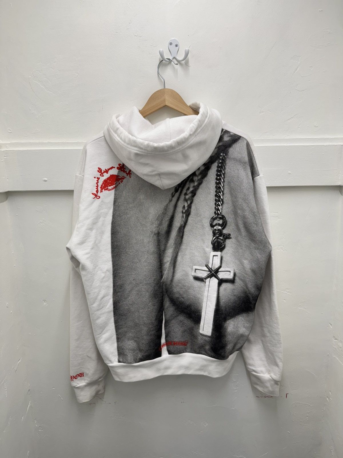 Chrome Hearts Lynn Stark White Hoodie