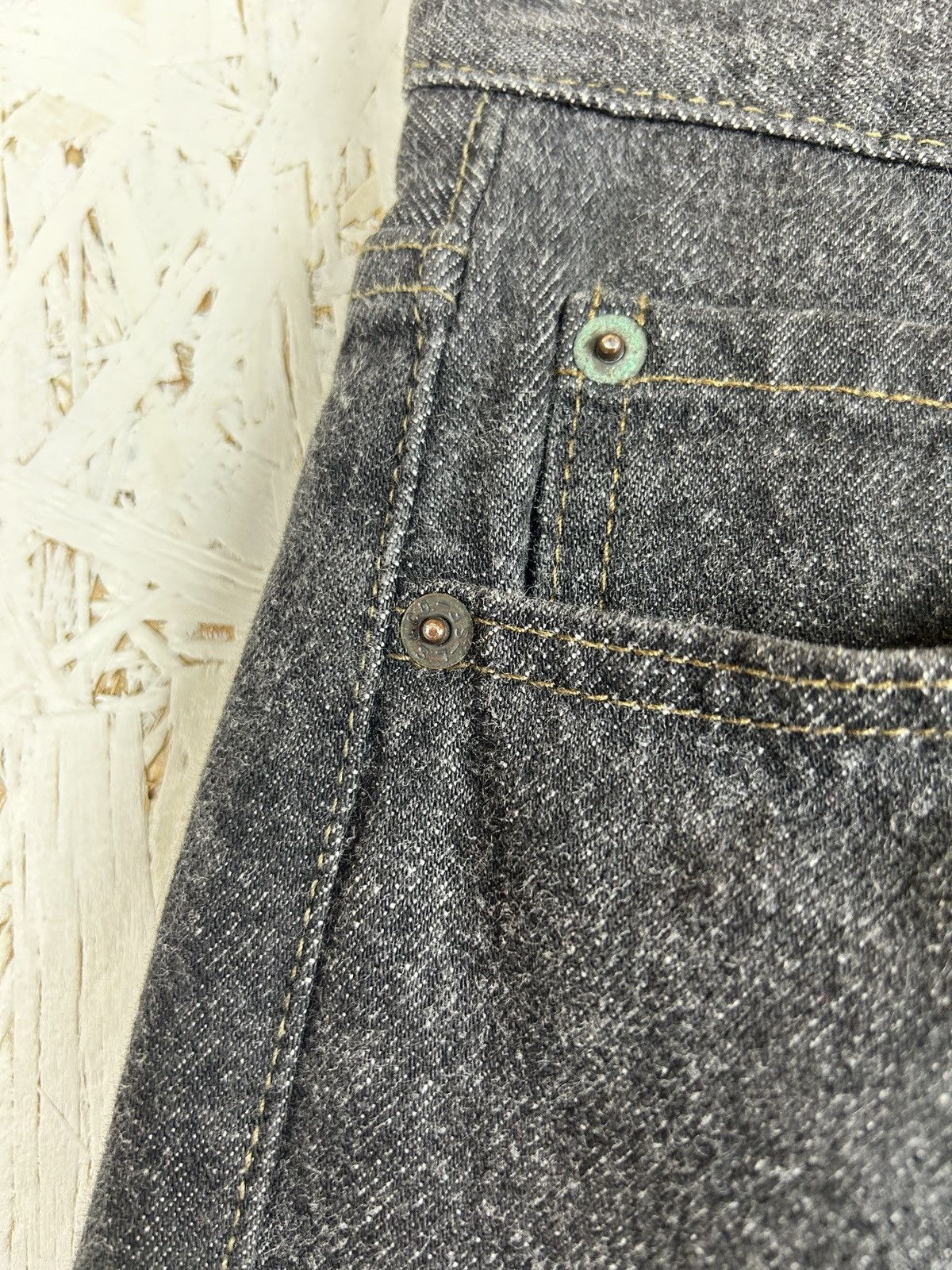 Levi's 80s Vintage 1981 Levi's 501 Denim Jeans Made In Usa 30x30 Size US 30 / EU 46 - 3 Thumbnail