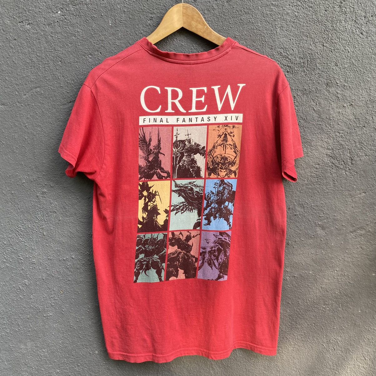 Vintage Thrashed Faded Final Fantasy XIV Online Crew ERD GRUNGE TEE Size US M / EU 48-50 / 2 - 1 Thumbnail