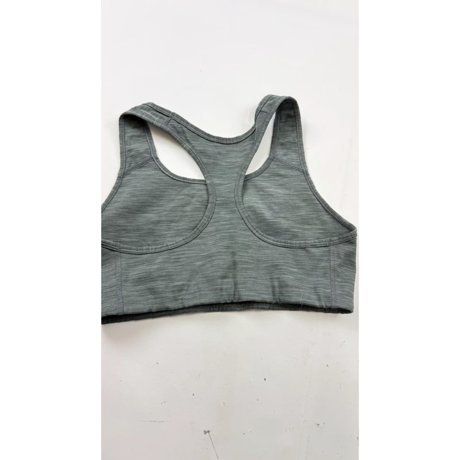 Nike Nike Sports Bra Womens Small Gray Dri-FIT Racerback Training Top Size S / US 4 / IT 40 - 2 Thumbnail