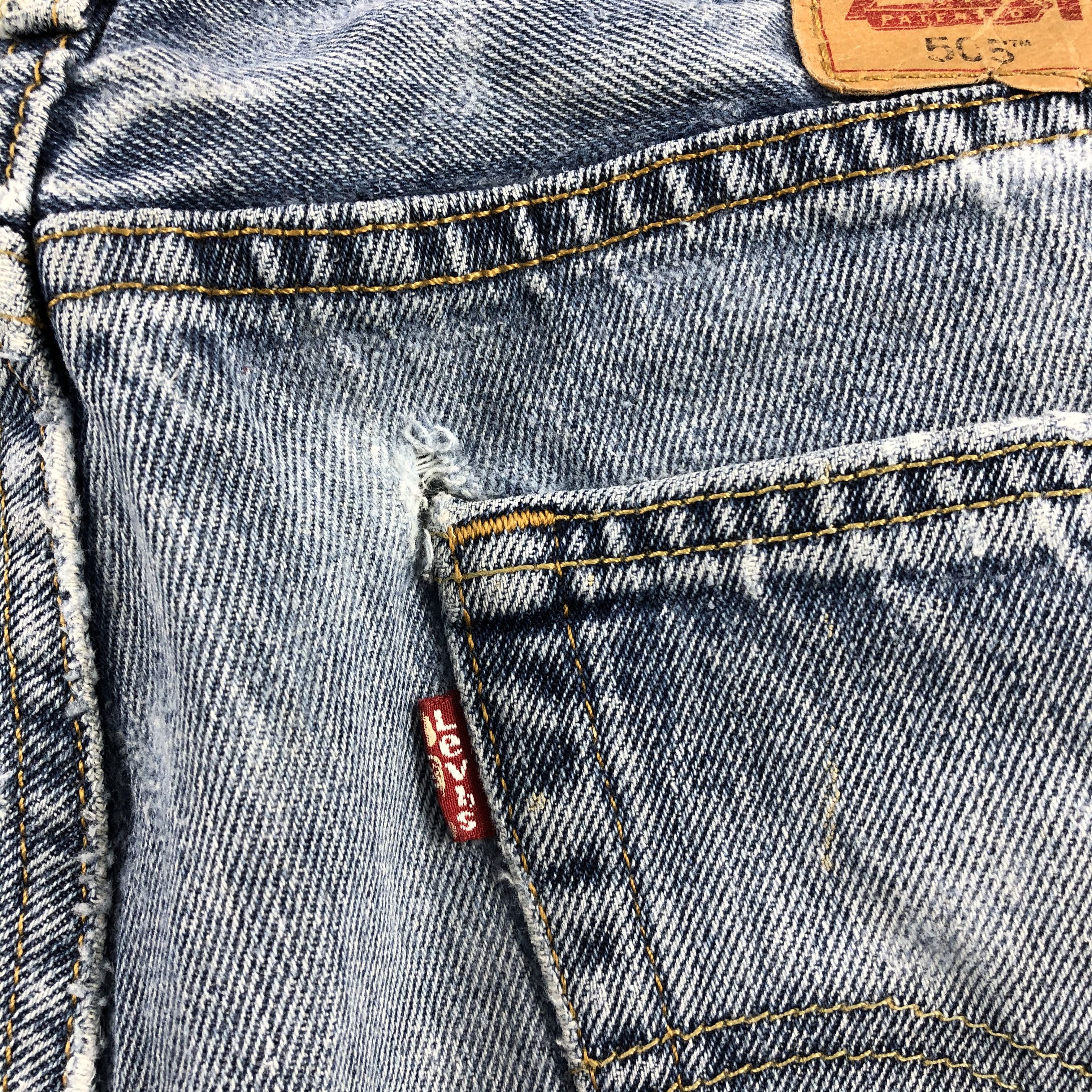 Levi's × Vintage Vintage Blue Wash Levis 505 Jeans-JM2533 Size US 33 - 8 Thumbnail