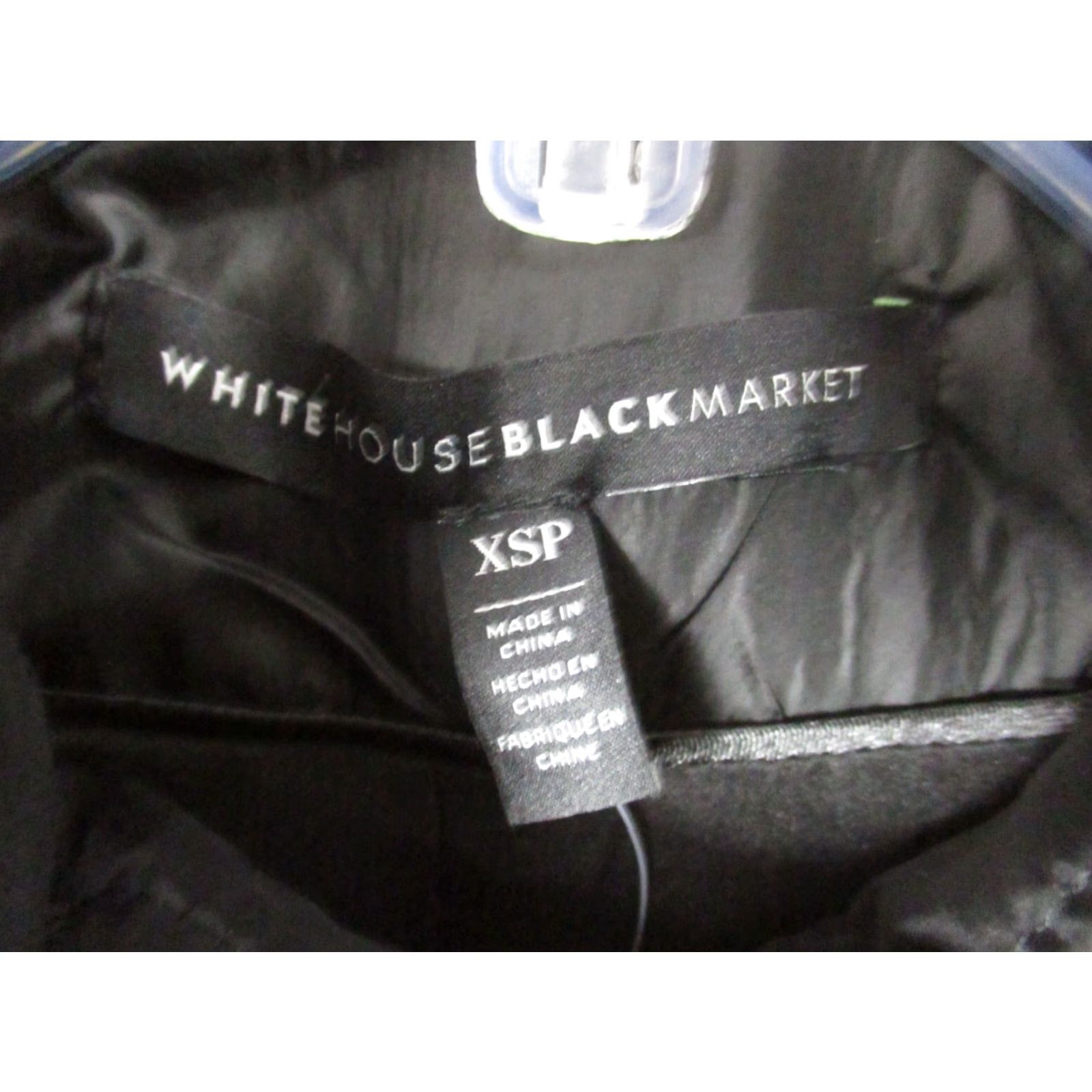 White House Black Market White House Black Market Vest Womens XS Hooded Quilted Stretch NWT Black Size XS / US 0-2 / IT 36-38 - 7 Thumbnail