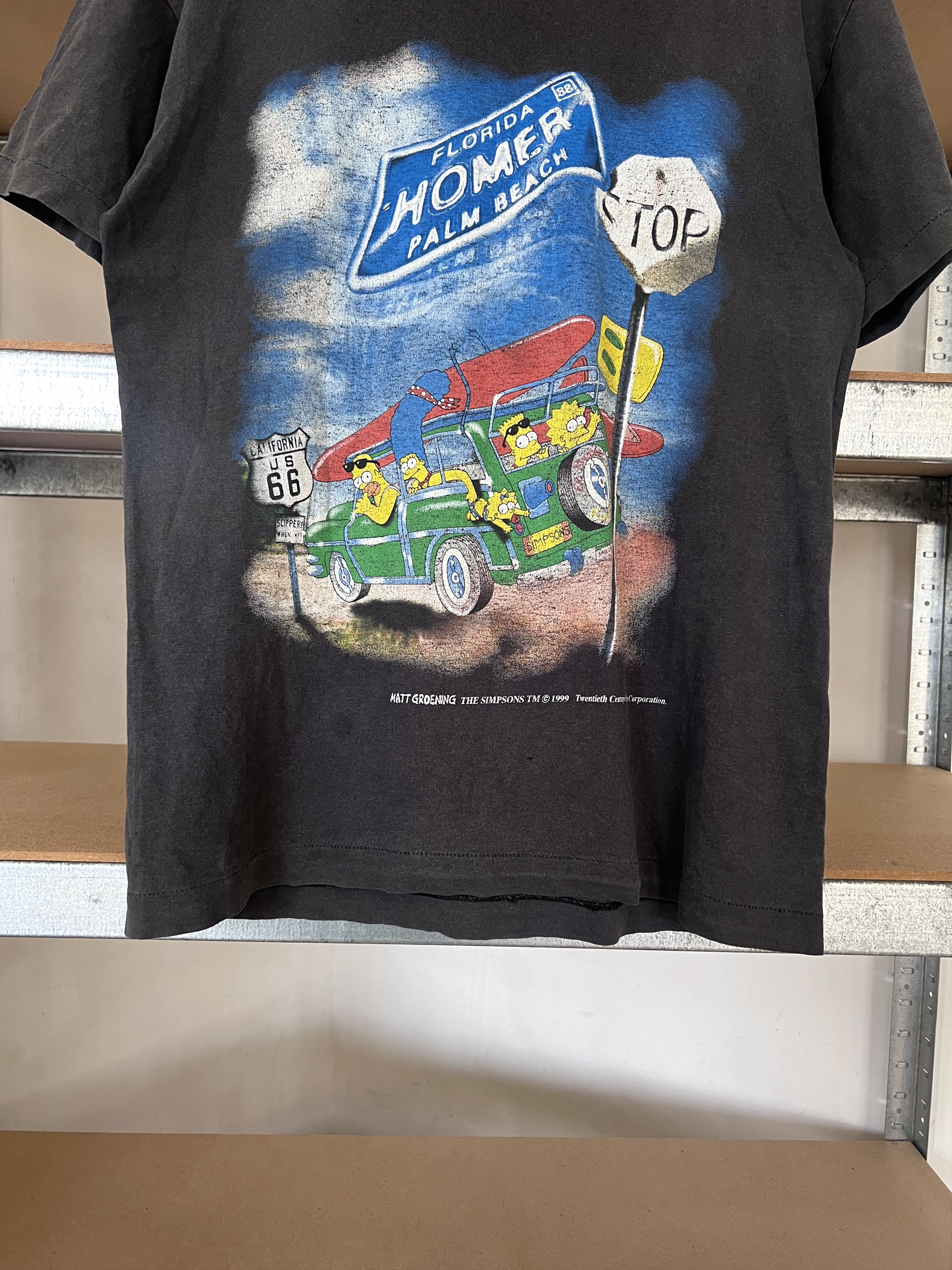 Cartoon Network Vintage 1999 Simpsons Cartoon Movie T-shirt Size US L / EU 52-54 / 3 - 6 Thumbnail