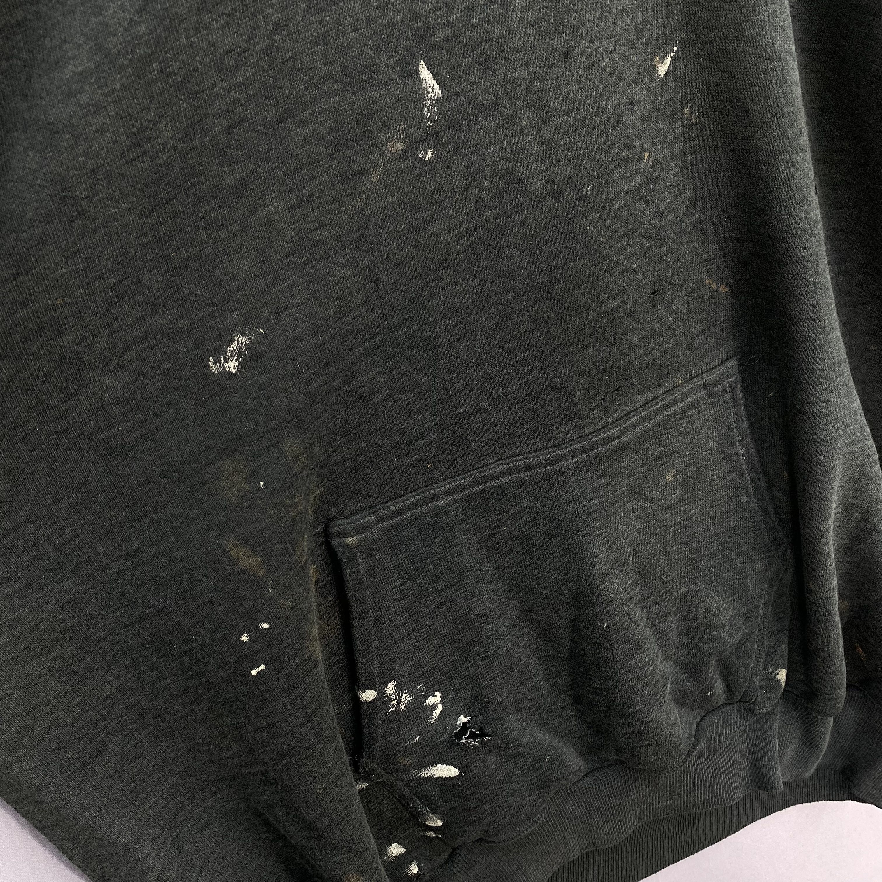 Puma Vintage 90s Thrashed Puma Pullover Hoodie Sweatshirt Size US L / EU 52-54 / 3 - 10 Thumbnail