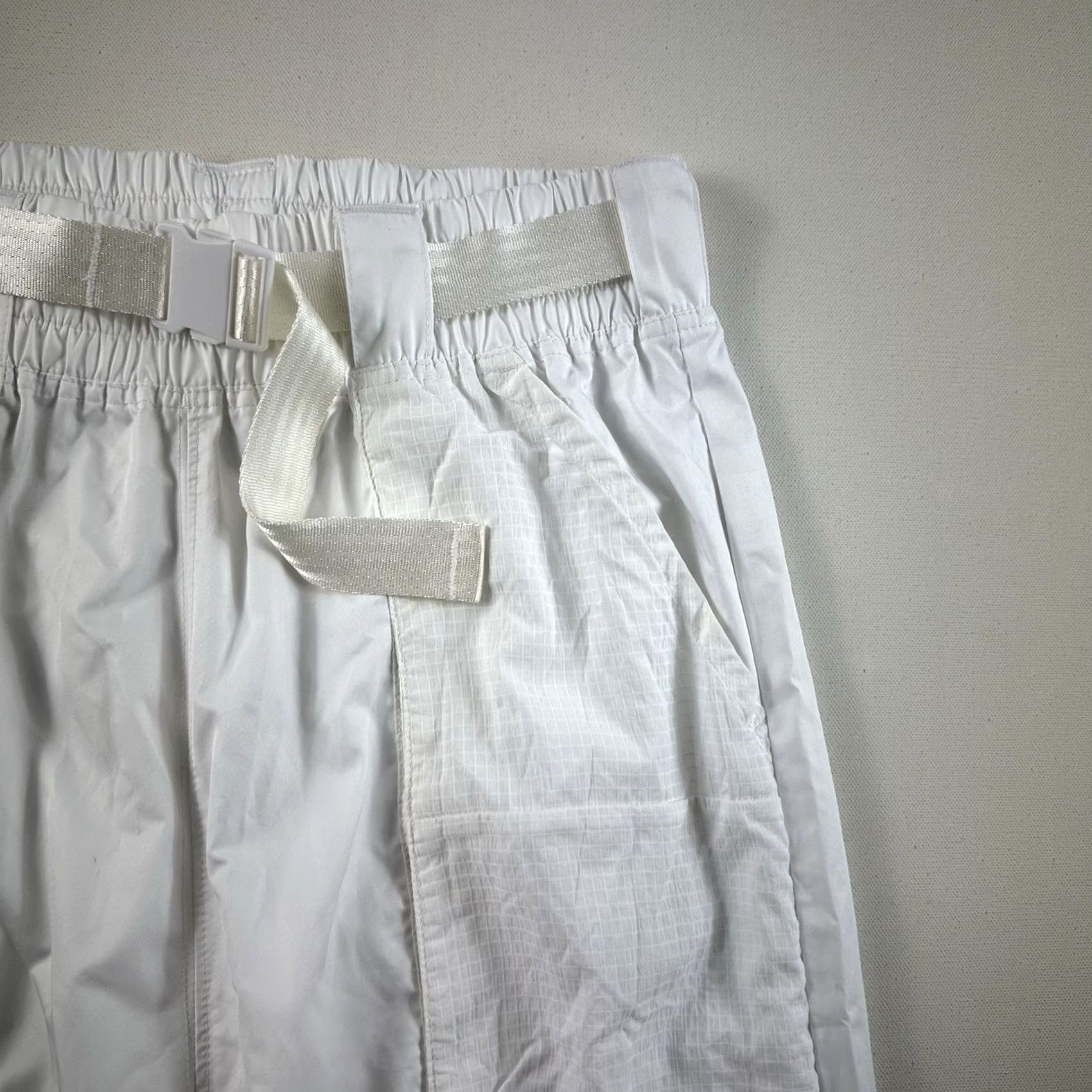 Nike Nike Sportswear Jogger Wind Pants White Women Medium Belted Active DB3866-100 Size 32" / US 10 / IT 46 - 6 Thumbnail