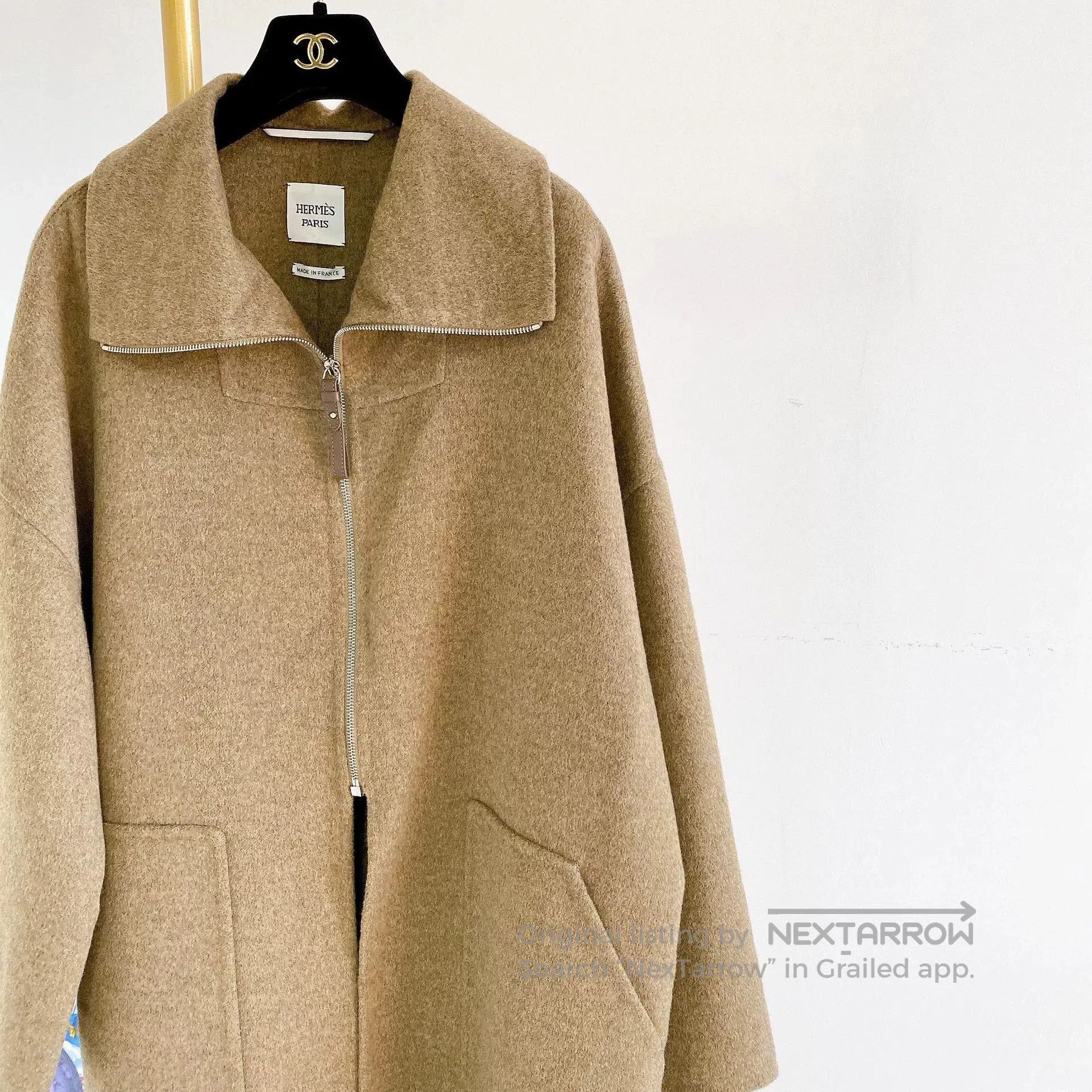 Hermes Hermes Solid Cashmere Coat Size 36. Size US S / EU 44-46 / 1 - 3 Thumbnail