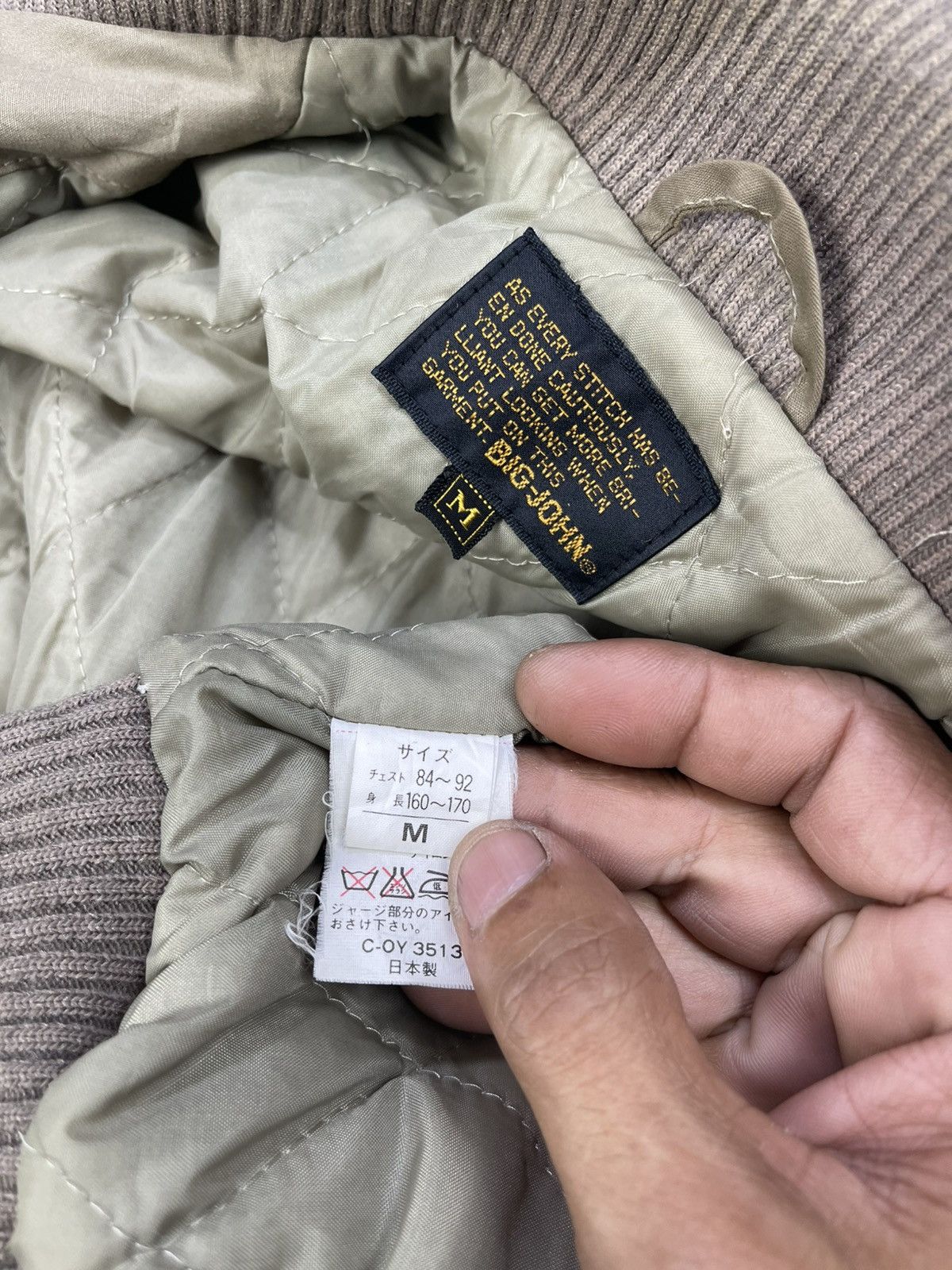 Big John Vtg Big-John Type Military Flying Bomber Jackets Size US M / EU 48-50 / 2 - 17 Thumbnail