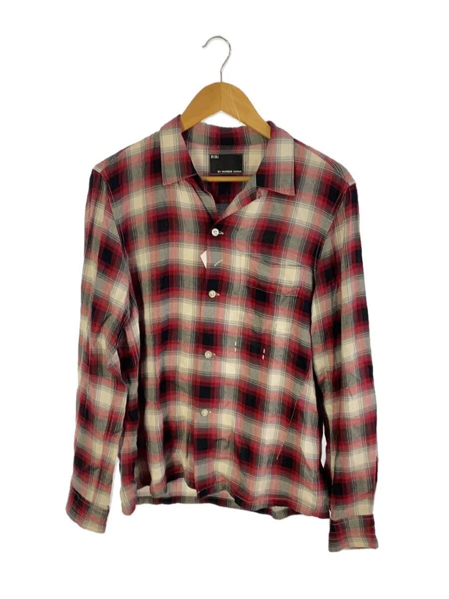 Number (N)ine Plaid Button Shirt Size US L / EU 52-54 / 3 - 1 Thumbnail
