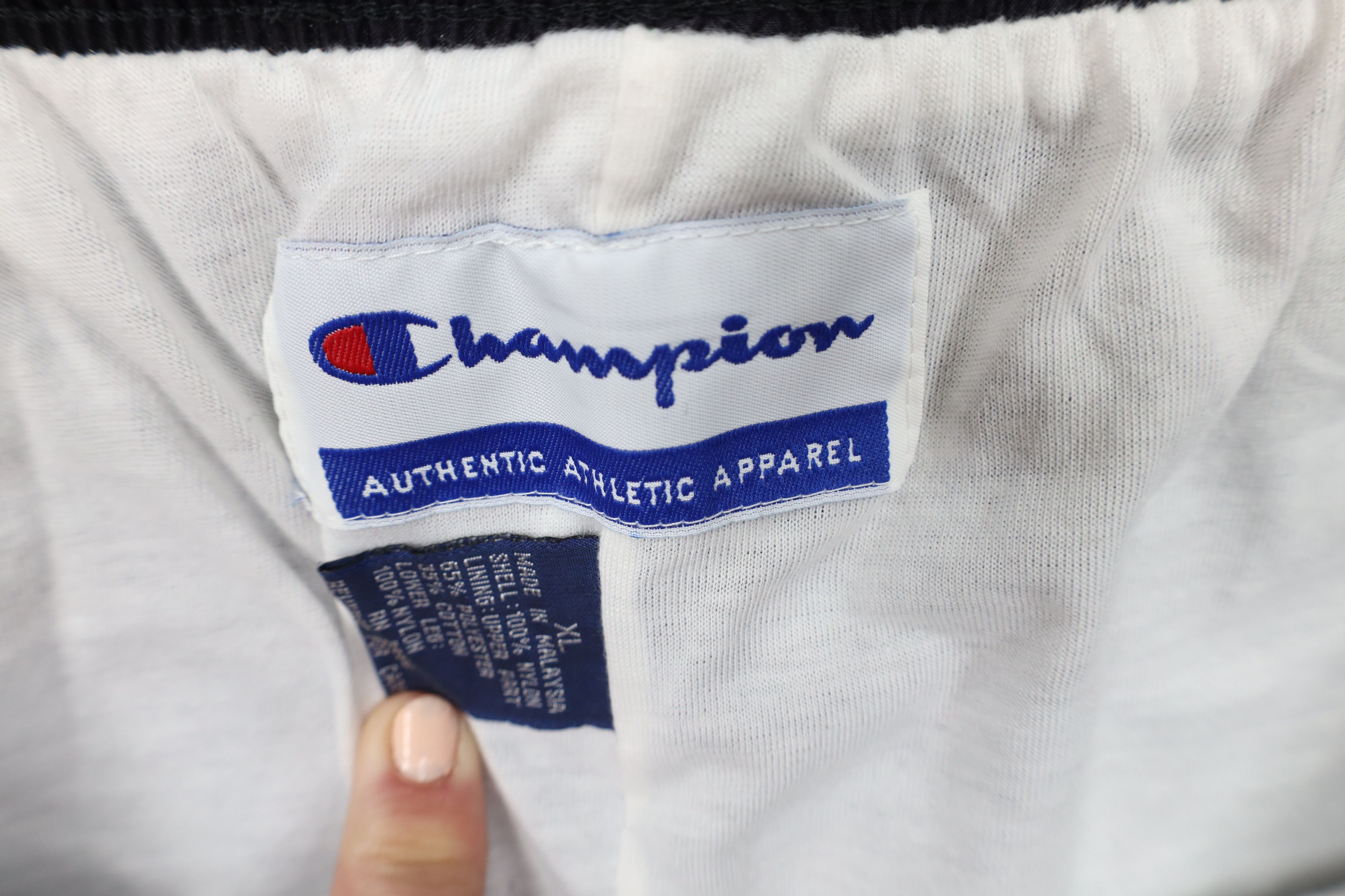 Champion Vintage 90s Champion Spell Lined Windbreaker Joggers Pants Size US 38 / EU 54 - 10 Thumbnail