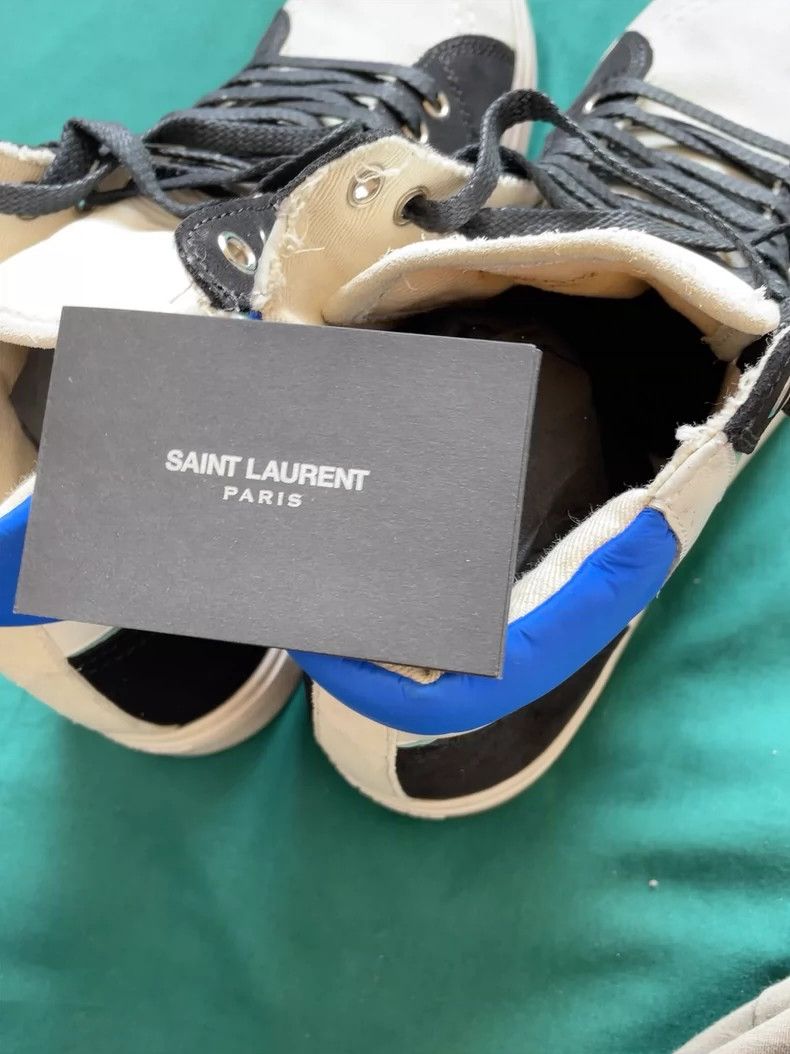 Saint Laurent Paris saint Laurent parisMaking old board shoes 2503-Nextarrow Size US 7 / EU 40 - 1 Thumbnail