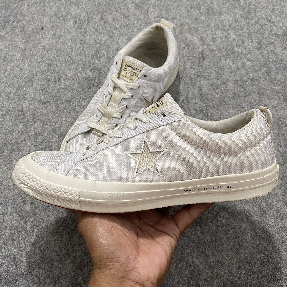 Carhartt Wip × Converse Carhartt x converse one stars second Size US 9 / EU 42 - 2 Thumbnail