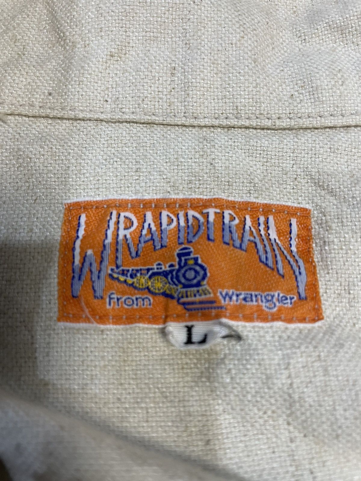 Wrangler Vintage 80s Wrapid Train by Wrangler Jacket Size US L / EU 52-54 / 3 - 10 Thumbnail